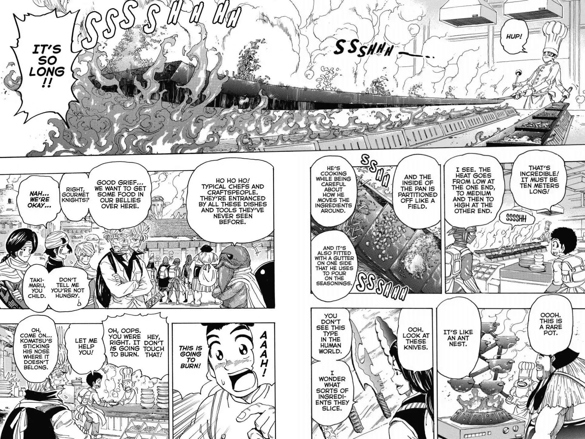 Toriko Chapter 329 page 9 - Chapter 329: Vol.36 Gourmet 329: Chefs All Fire Up!!