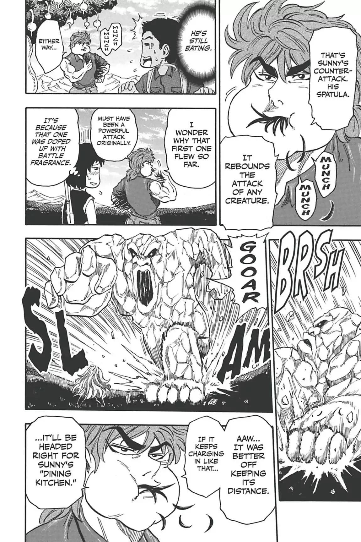 Toriko Chapter 33 page 14 - Chapter 33: Vol.4 Gourmet 33: Sunny's "Dining Kitchen"!!
