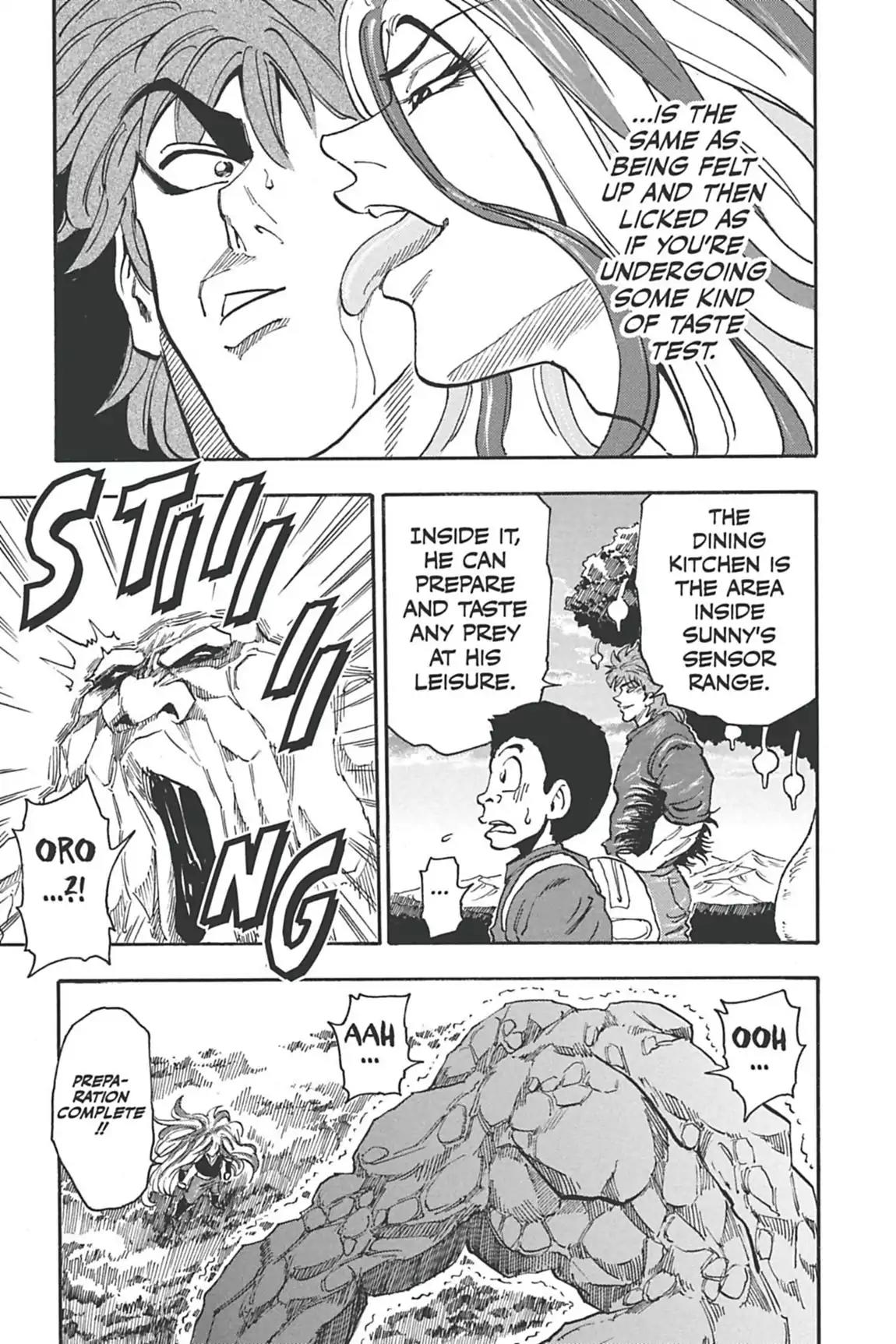Toriko Chapter 33 page 17 - Chapter 33: Vol.4 Gourmet 33: Sunny's "Dining Kitchen"!!
