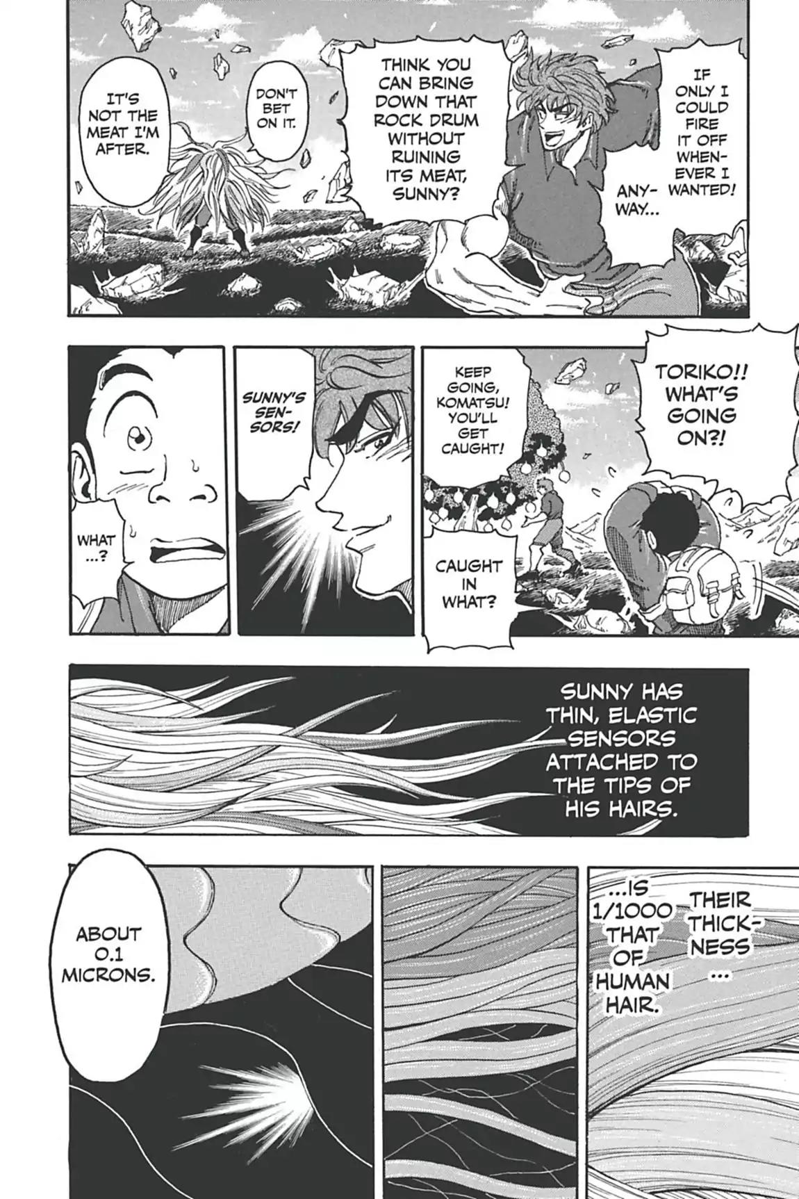 Toriko Chapter 33 page 8 - Chapter 33: Vol.4 Gourmet 33: Sunny's "Dining Kitchen"!!