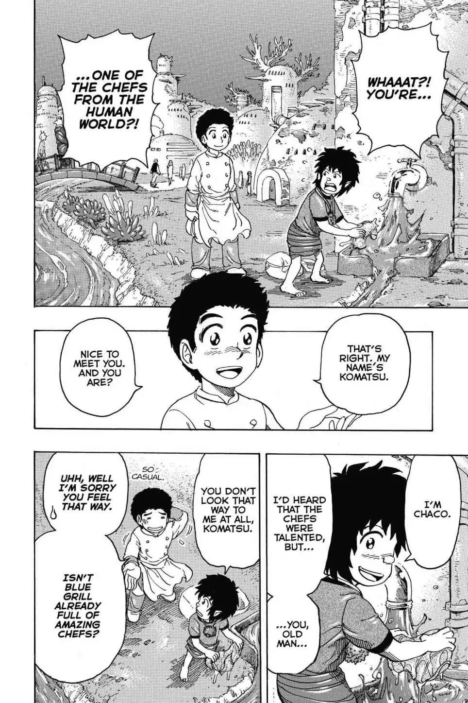 Toriko Chapter 330 page 7 - Chapter 330: Vol.36 Gourmet 330: Encounter & Showndown!!