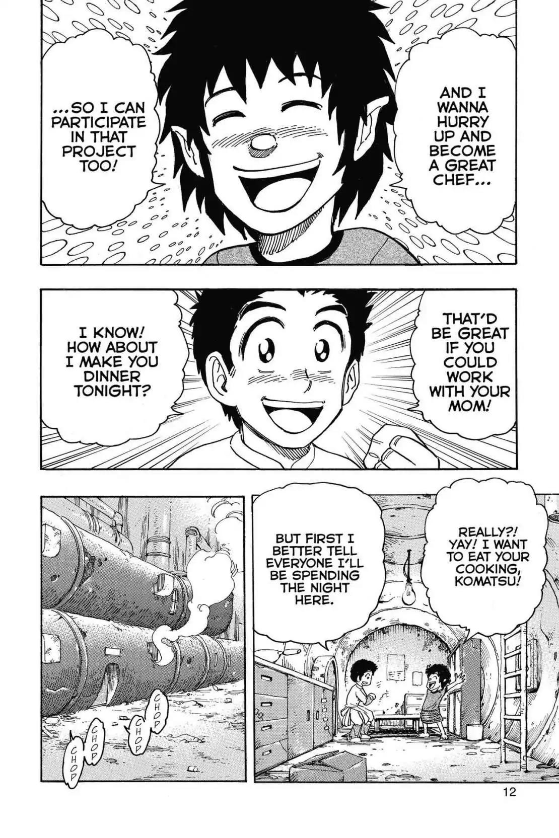 Toriko Chapter 331 page 12 - Chapter 331: Vol.37 Gourmet 331: The Odd Mask!!