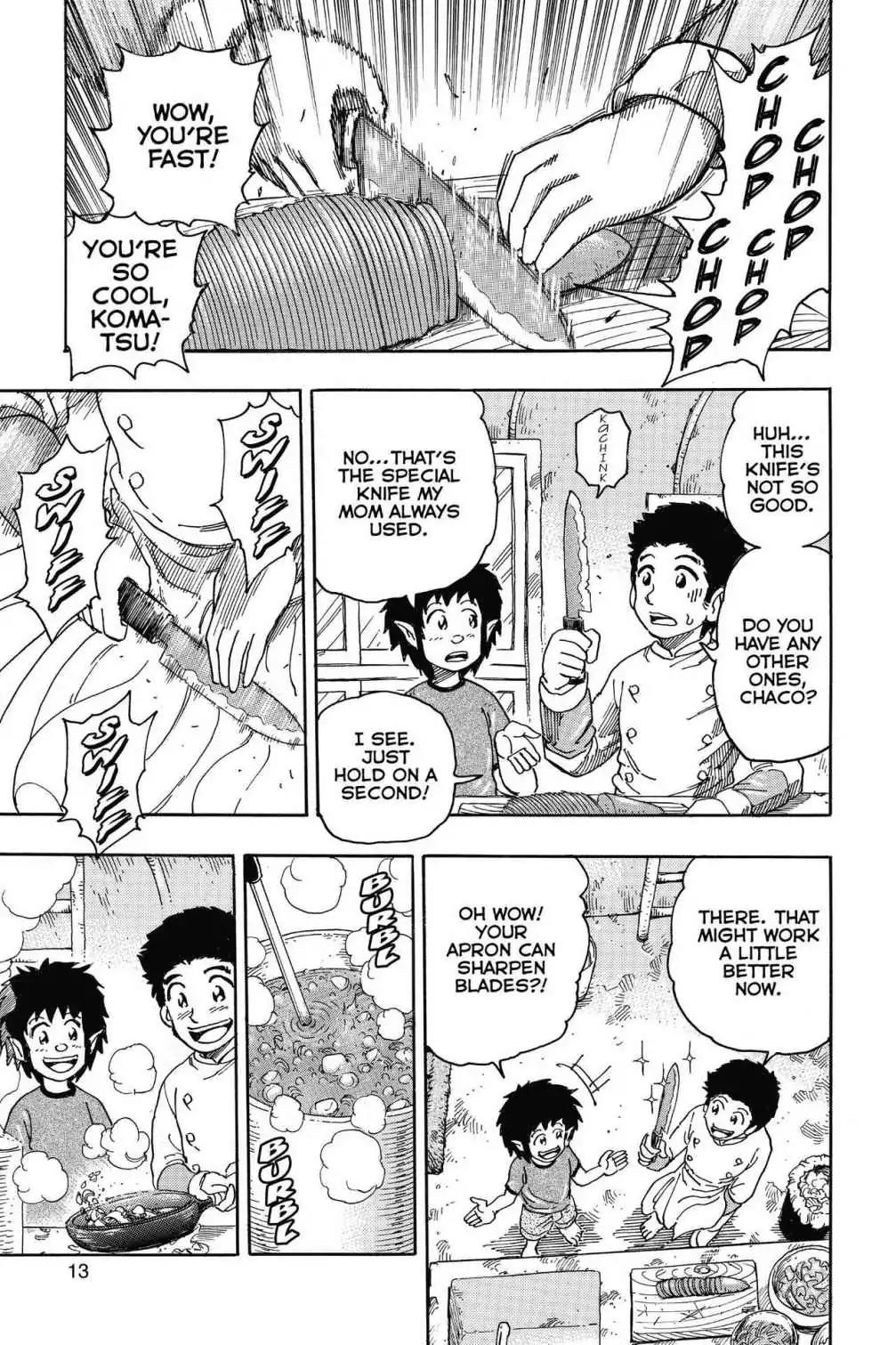 Toriko Chapter 331 page 13 - Chapter 331: Vol.37 Gourmet 331: The Odd Mask!!