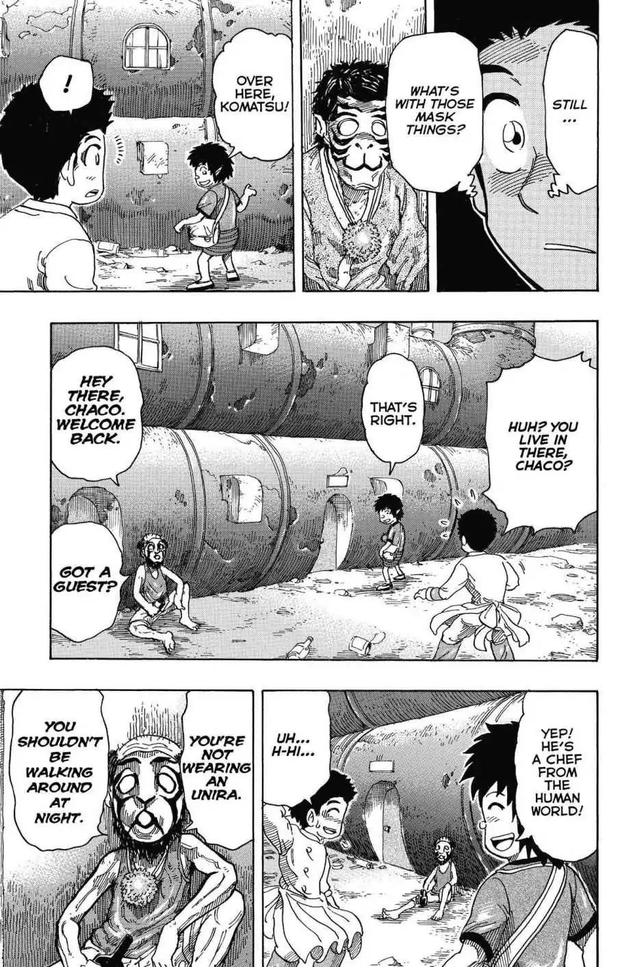Toriko Chapter 331 page 9 - Chapter 331: Vol.37 Gourmet 331: The Odd Mask!!