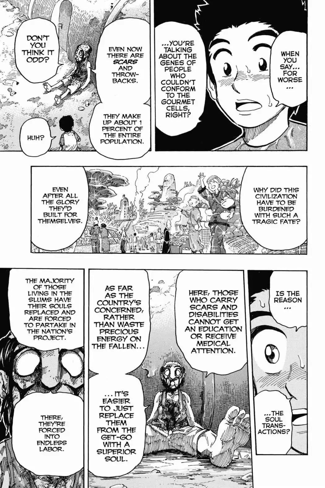 Toriko Chapter 332 page 13 - Chapter 332: Vol.37 Gourmet 332: Chaco's Circumstances!!