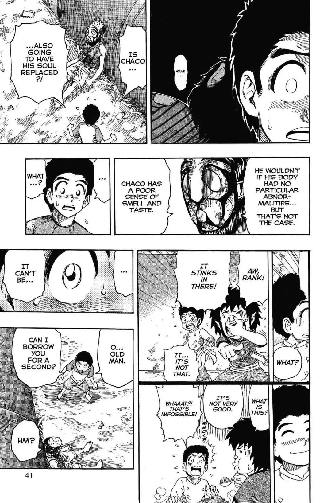Toriko Chapter 332 page 15 - Chapter 332: Vol.37 Gourmet 332: Chaco's Circumstances!!