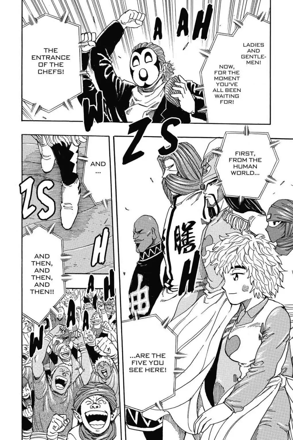 Toriko Chapter 332 page 18 - Chapter 332: Vol.37 Gourmet 332: Chaco's Circumstances!!