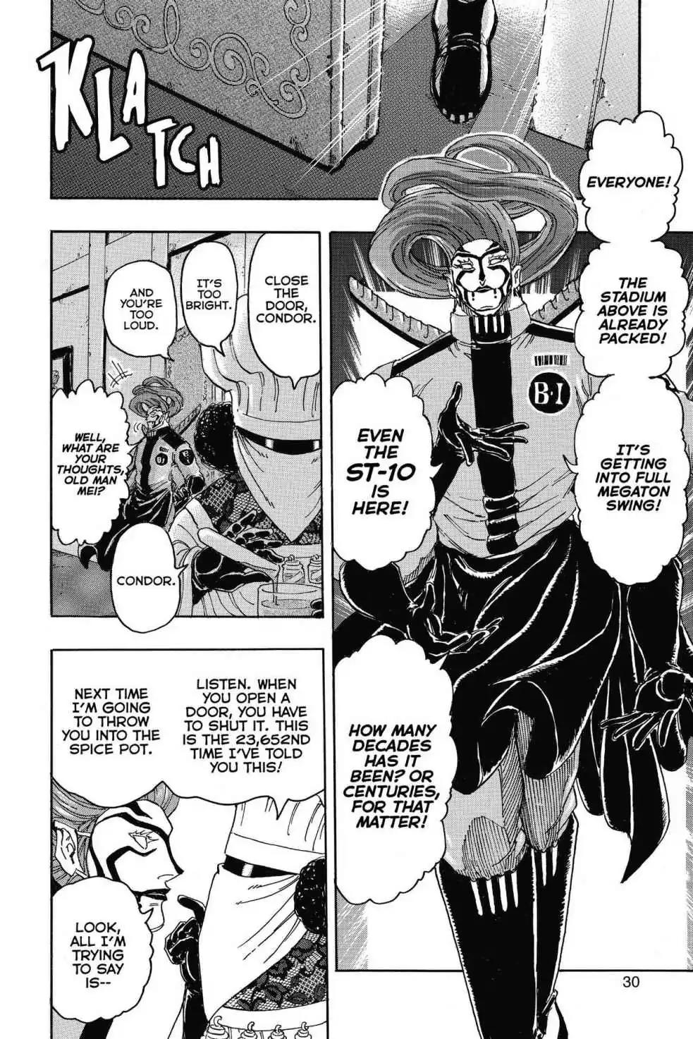 Toriko Chapter 332 page 4 - Chapter 332: Vol.37 Gourmet 332: Chaco's Circumstances!!