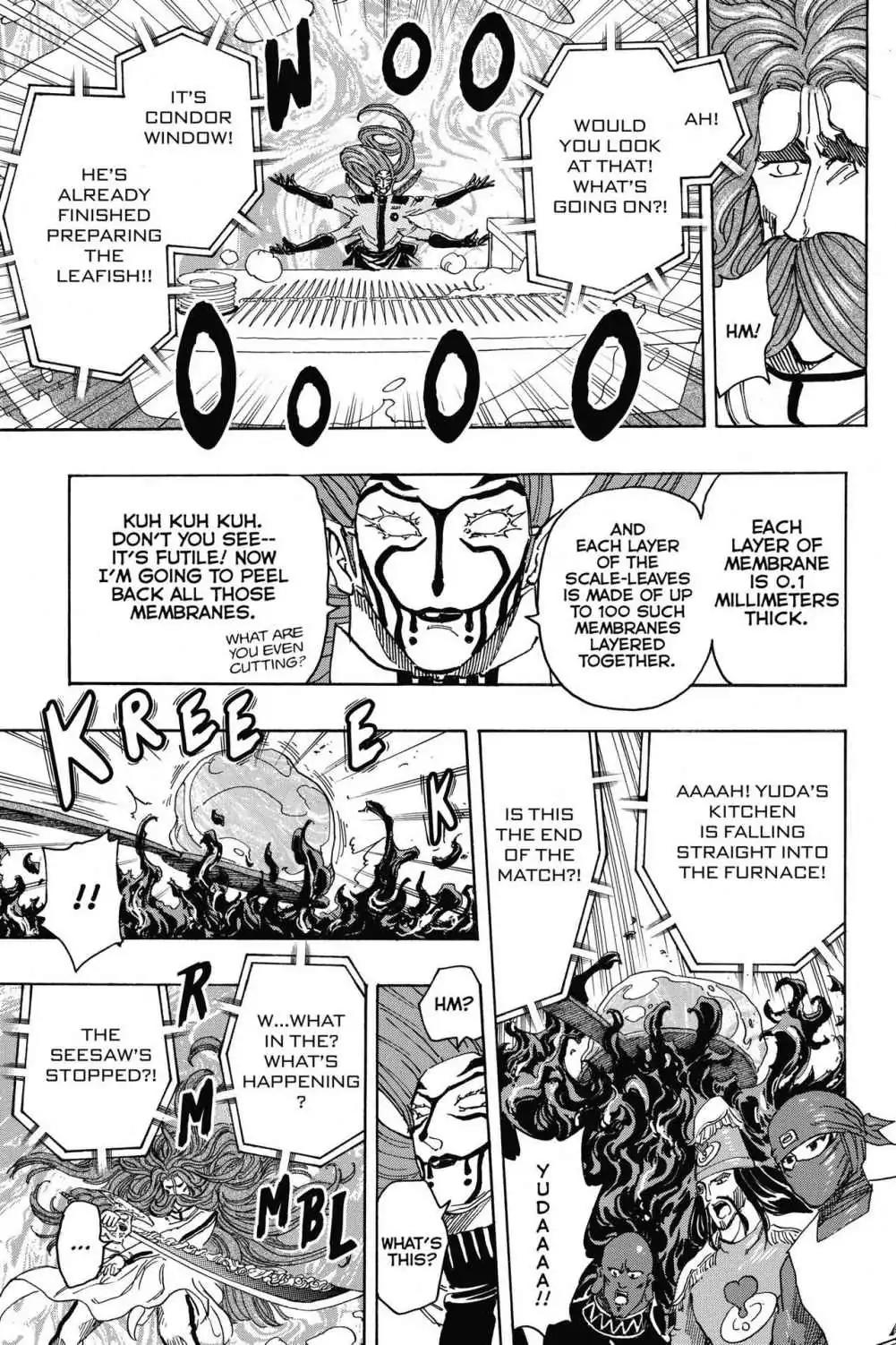 Toriko Chapter 334 page 17 - Chapter 334: Vol.37 Gourmet 334: One Milimeter Yuda!!