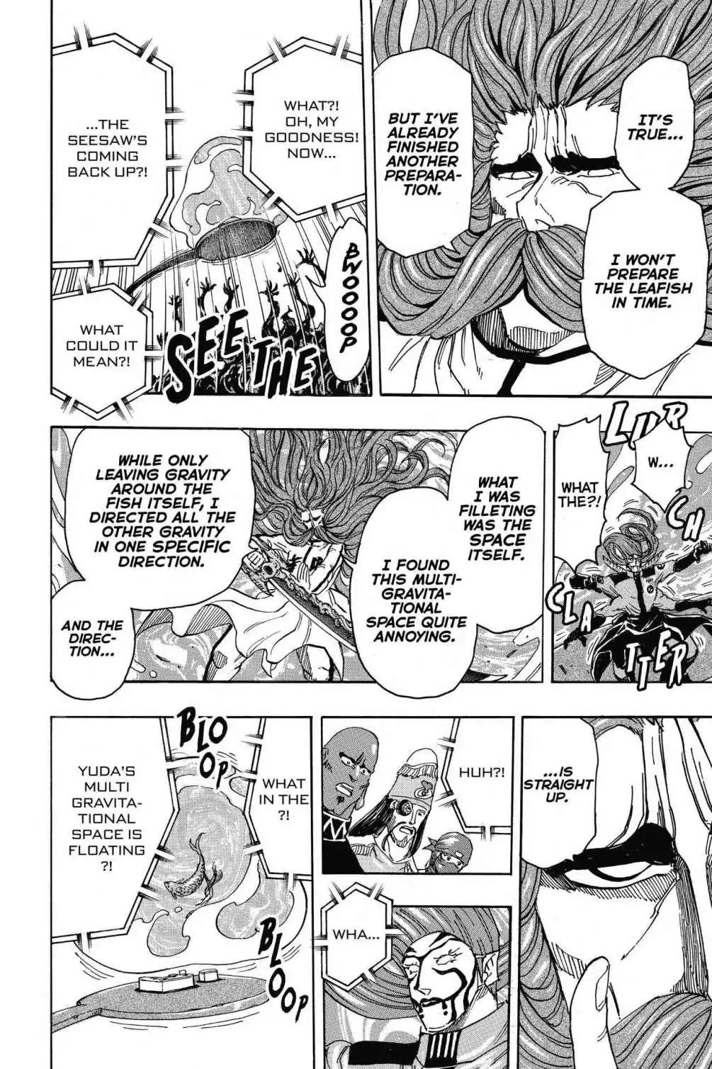 Toriko Chapter 334 page 18 - Chapter 334: Vol.37 Gourmet 334: One Milimeter Yuda!!