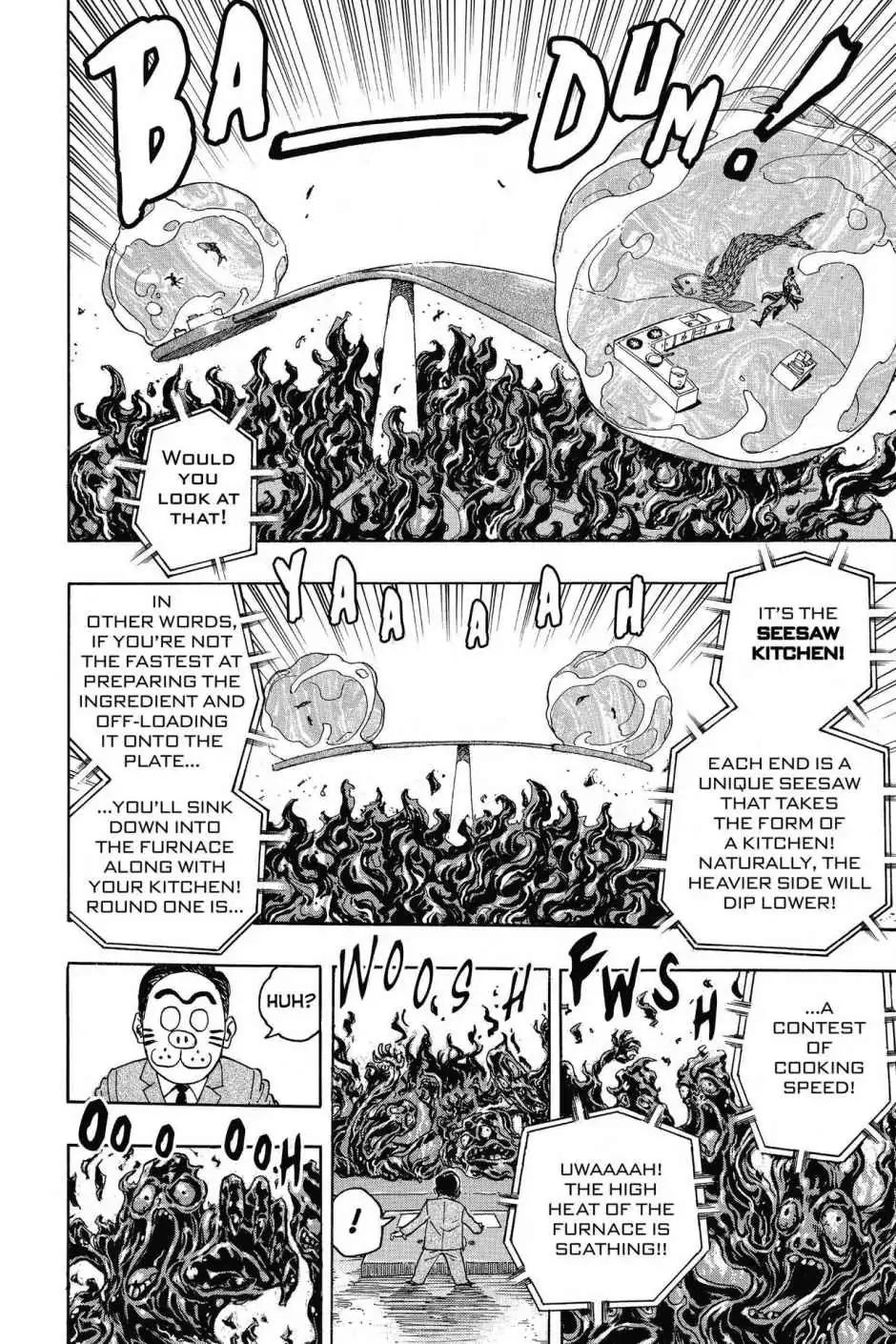Toriko Chapter 334 page 4 - Chapter 334: Vol.37 Gourmet 334: One Milimeter Yuda!!