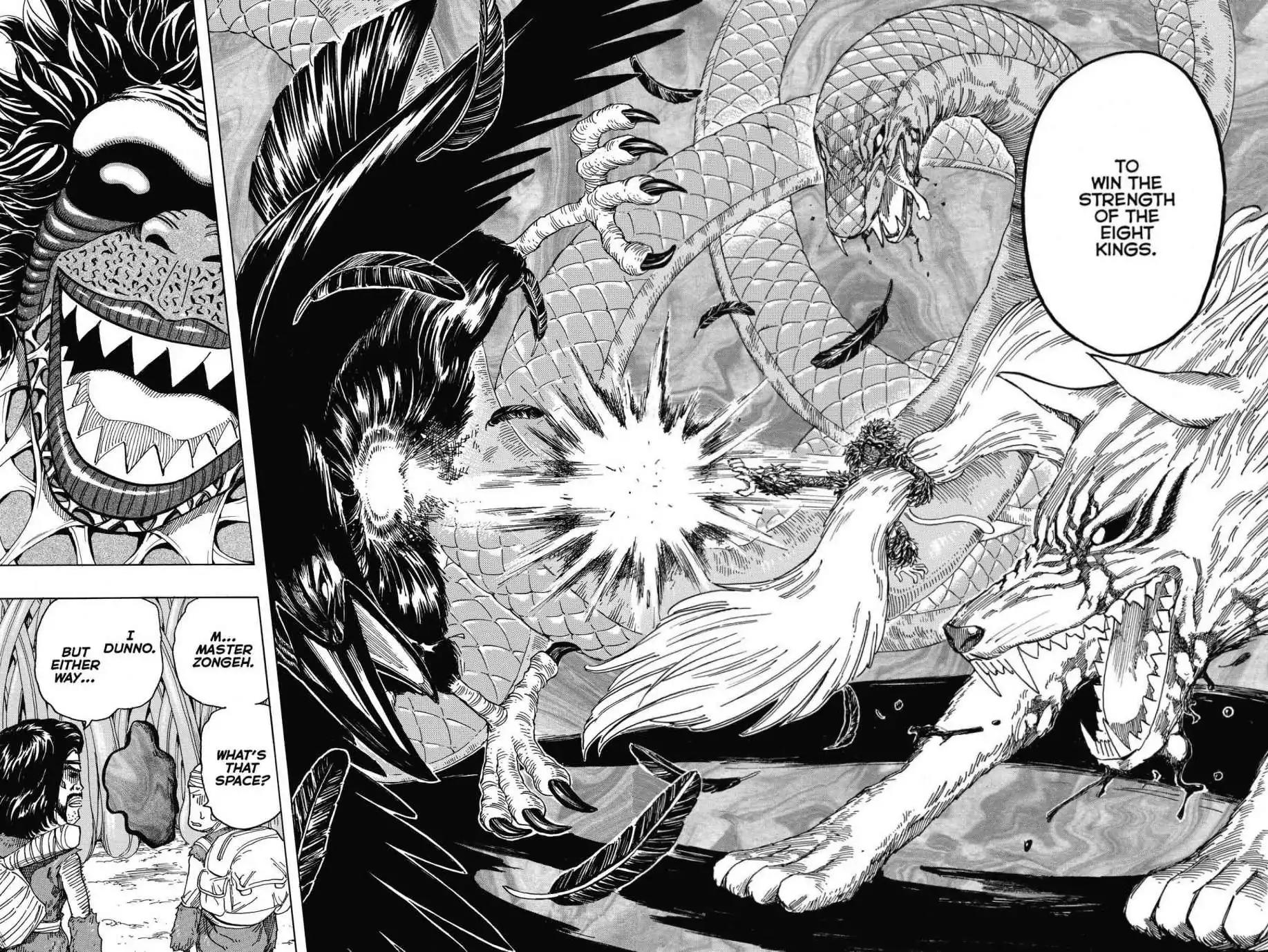 Toriko Chapter 335 page 10 - Chapter 335: Vol.37 Gourmet 335: Signs of Life!!