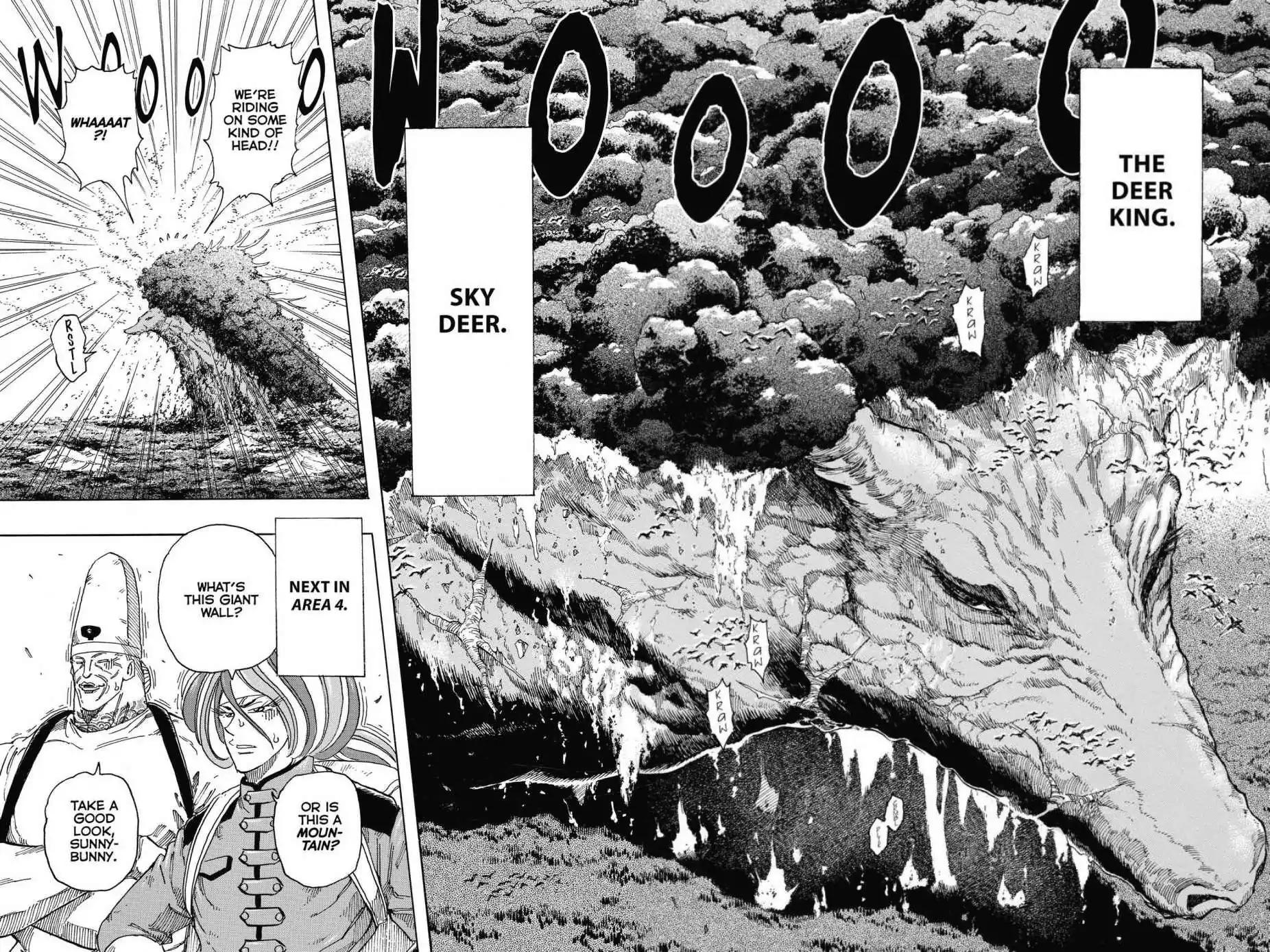 Toriko Chapter 335 page 4 - Chapter 335: Vol.37 Gourmet 335: Signs of Life!!