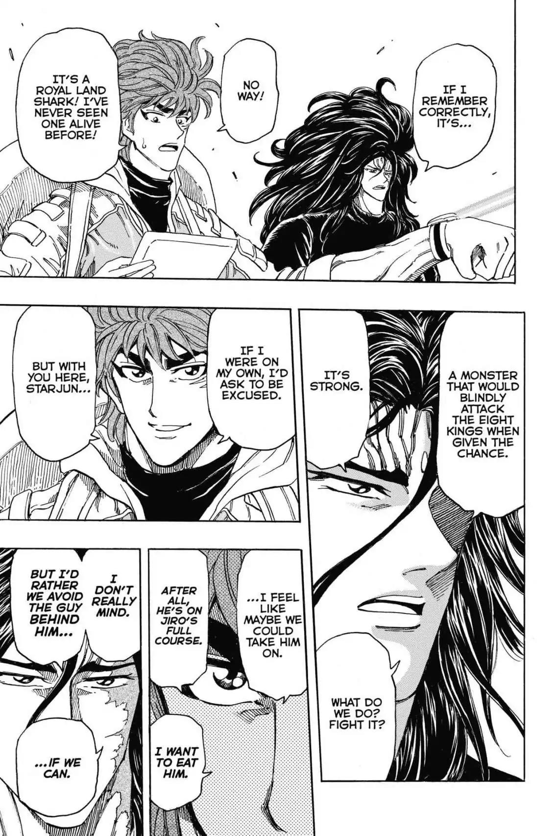 Toriko Chapter 335 page 8 - Chapter 335: Vol.37 Gourmet 335: Signs of Life!!