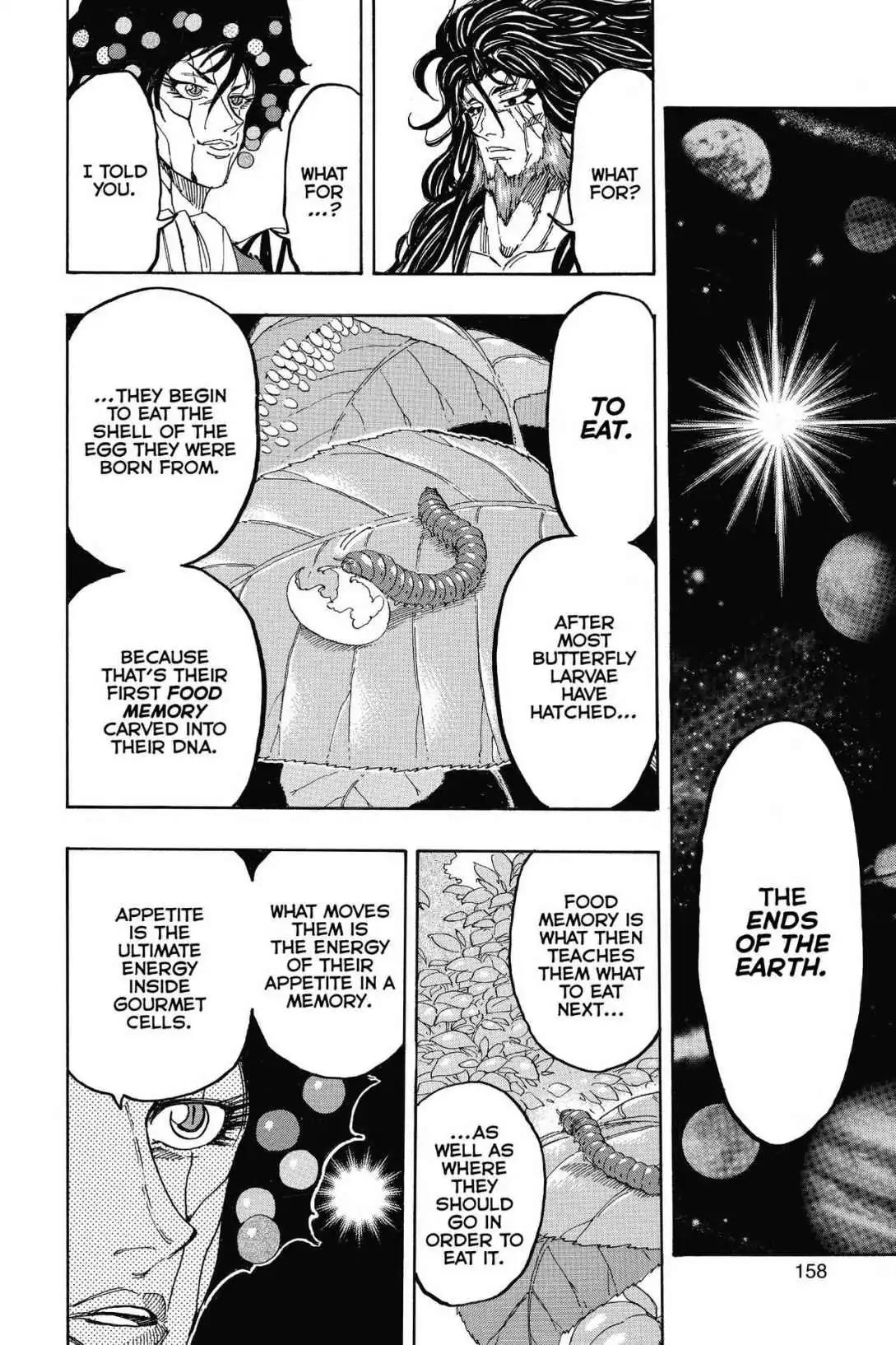 Toriko Chapter 338 page 14 - Chapter 338: Vol.37 Gourmet 338: Joie and Midora!!
