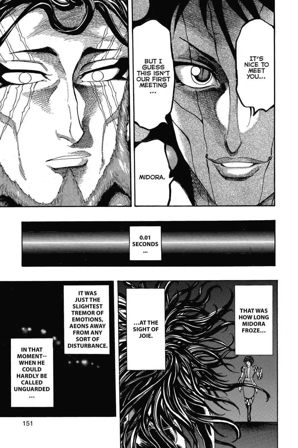 Toriko Chapter 338 page 7 - Chapter 338: Vol.37 Gourmet 338: Joie and Midora!!