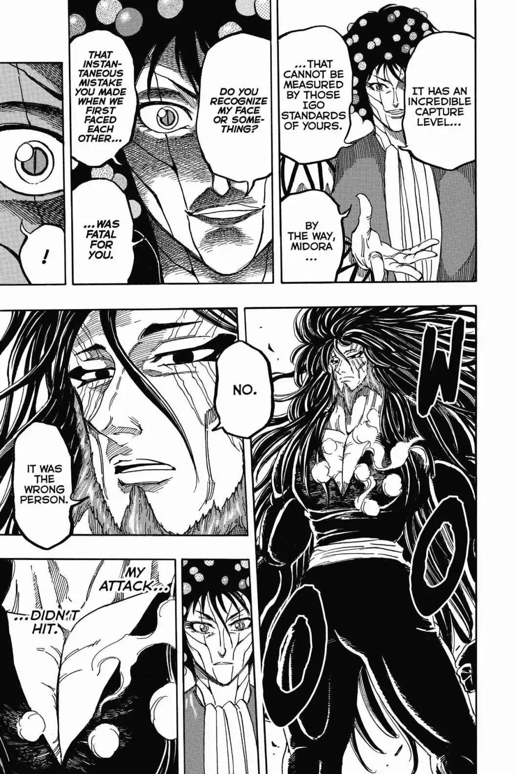 Toriko Chapter 338 page 9 - Chapter 338: Vol.37 Gourmet 338: Joie and Midora!!