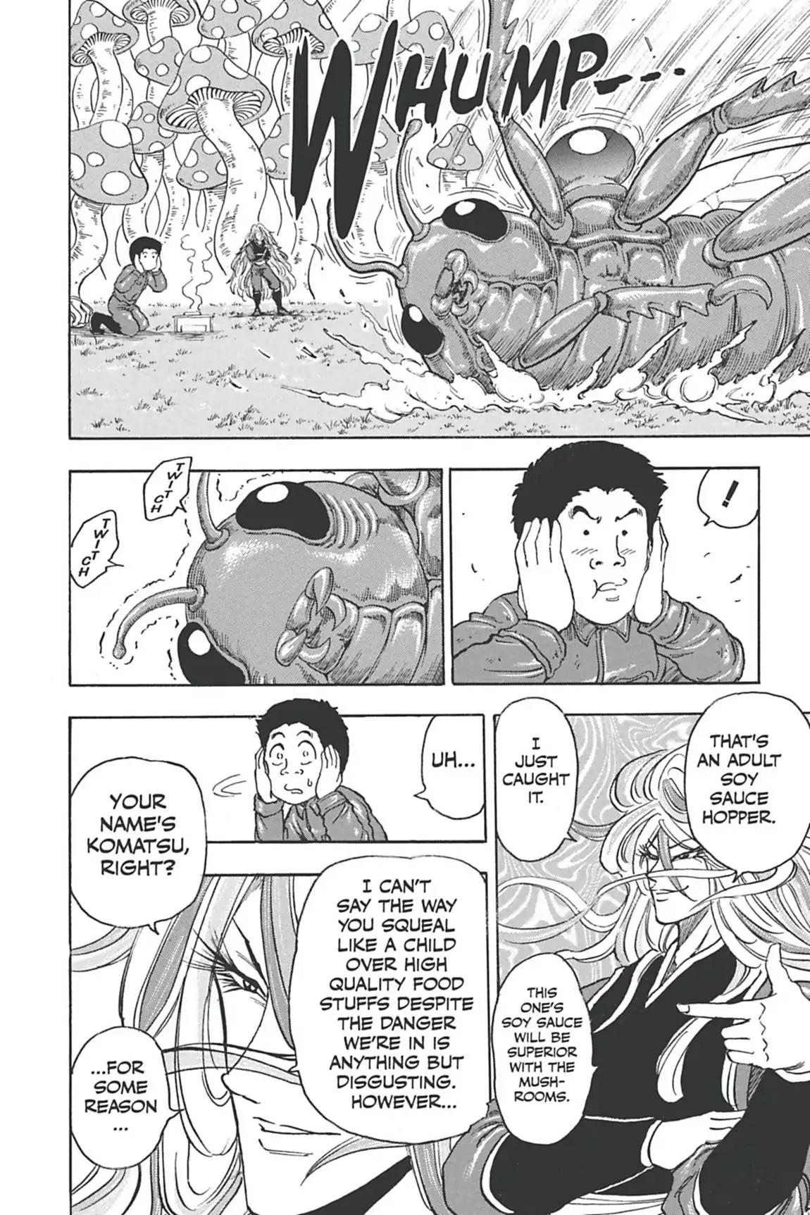 Toriko Chapter 34 page 14 - Chapter 34: Vol.4 Gourmet 34: Komatsu & Sunny!!