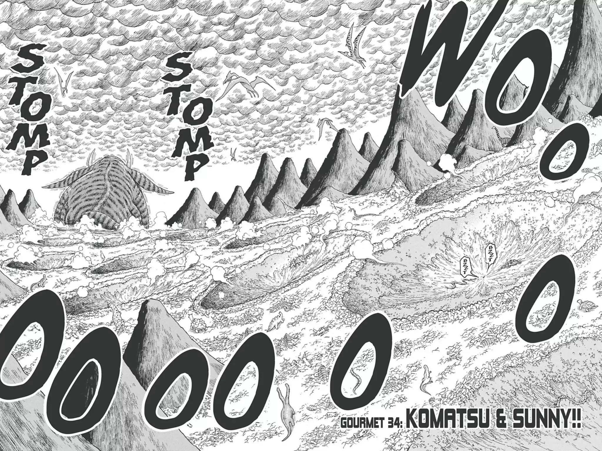 Toriko Chapter 34 page 6 - Chapter 34: Vol.4 Gourmet 34: Komatsu & Sunny!!