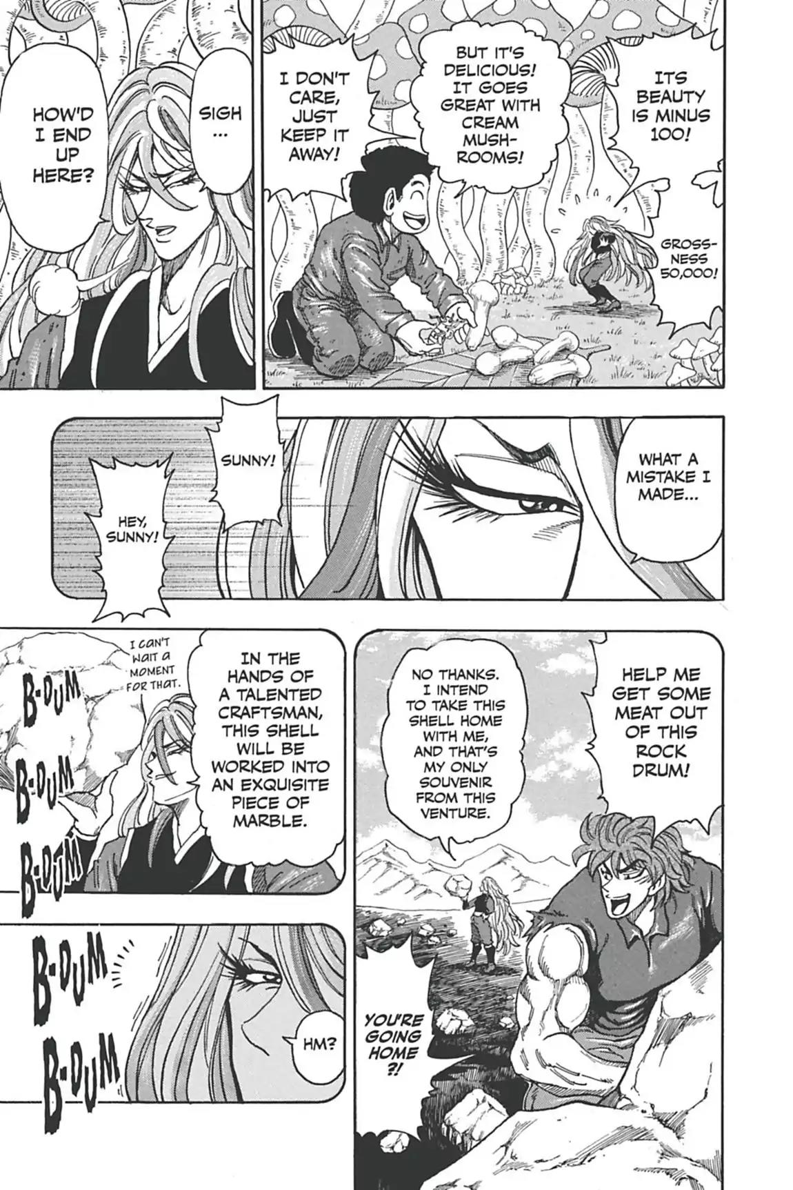 Toriko Chapter 34 page 8 - Chapter 34: Vol.4 Gourmet 34: Komatsu & Sunny!!