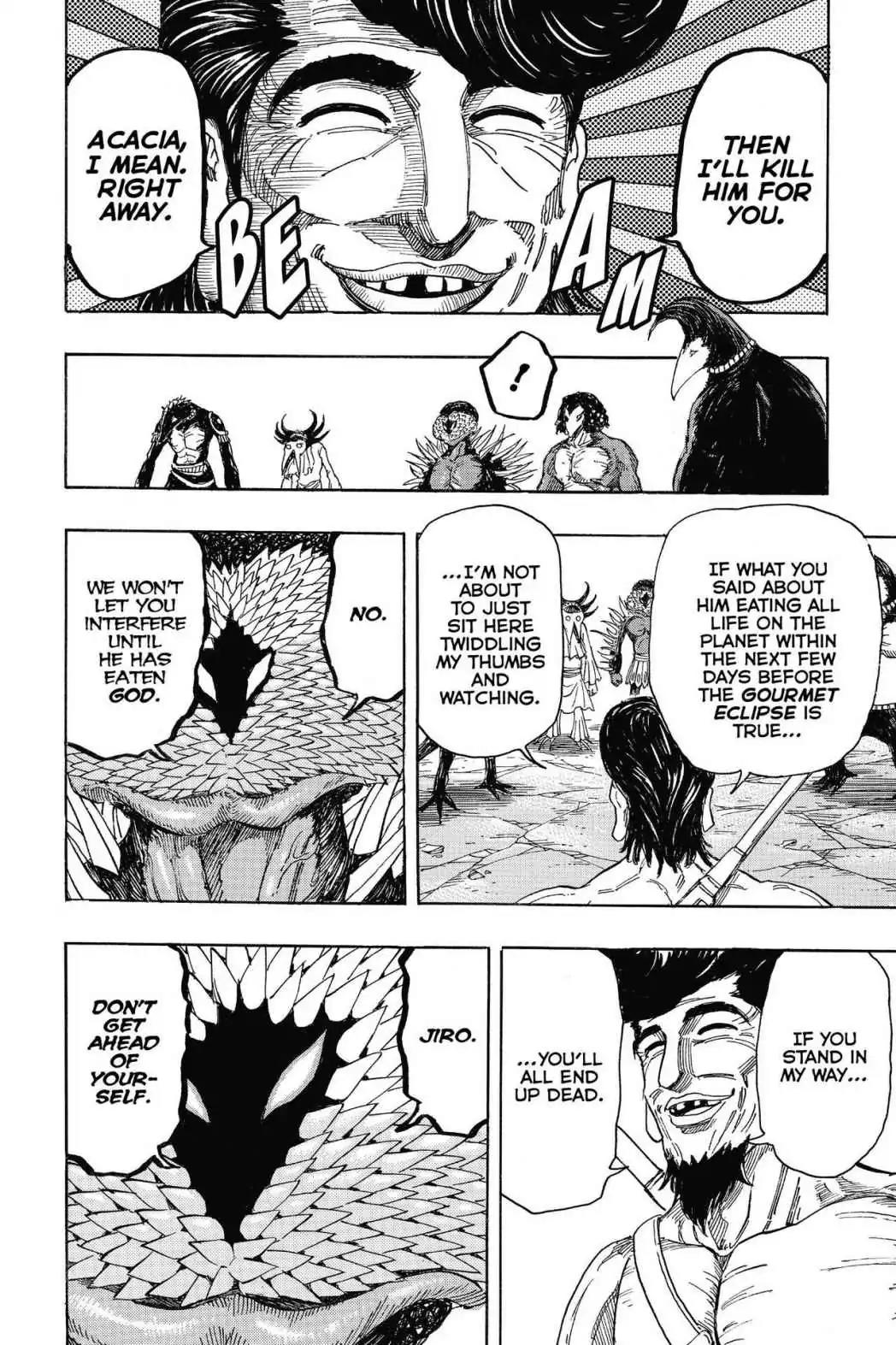 Toriko Chapter 340 page 15 - Chapter 340: Vol.37 Gourmet 340: The Blue Nitro's Goal!!