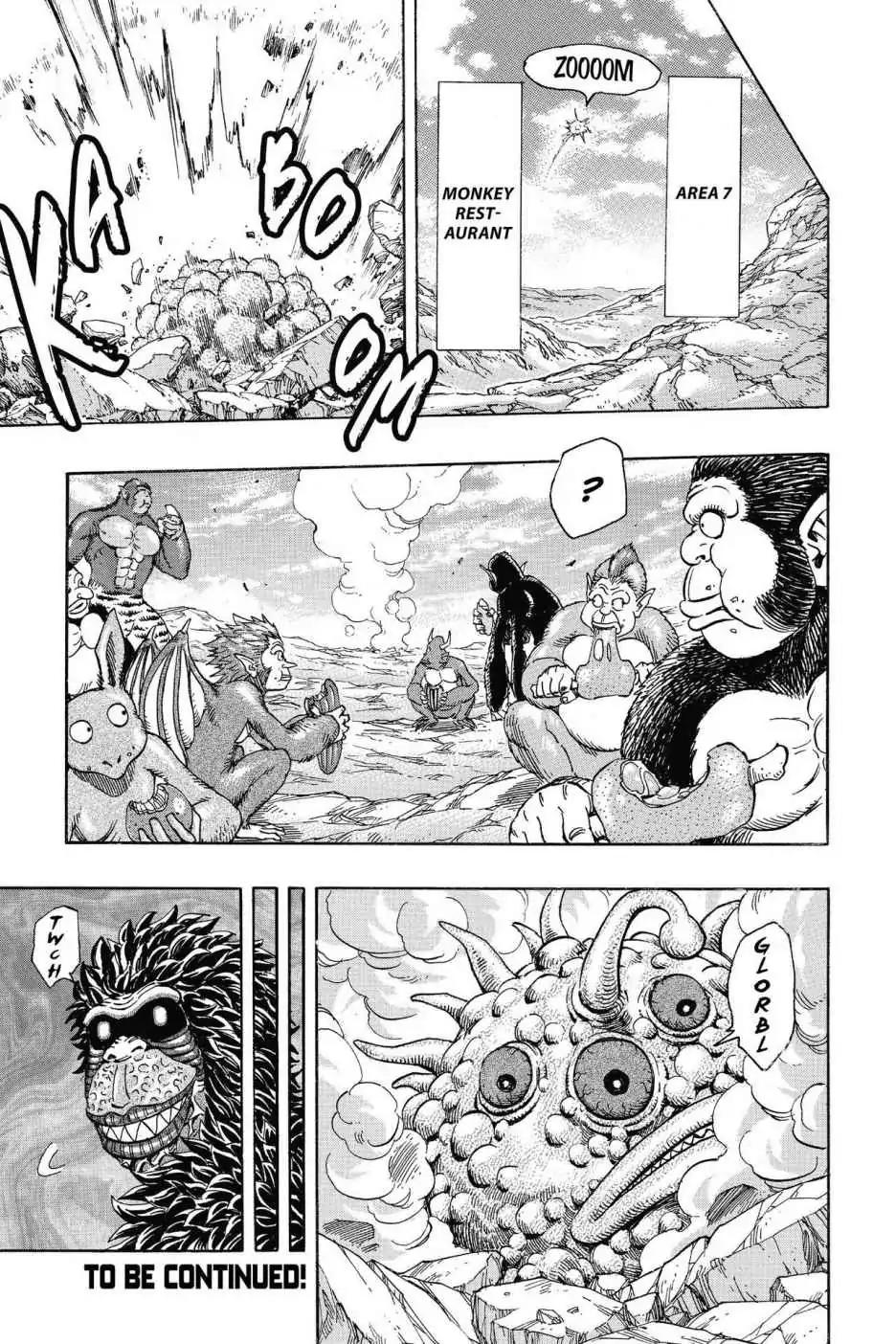 Toriko Chapter 340 page 18 - Chapter 340: Vol.37 Gourmet 340: The Blue Nitro's Goal!!