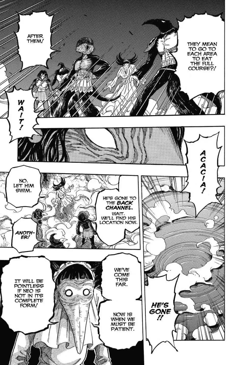 Toriko Chapter 340 page 8 - Chapter 340: Vol.37 Gourmet 340: The Blue Nitro's Goal!!