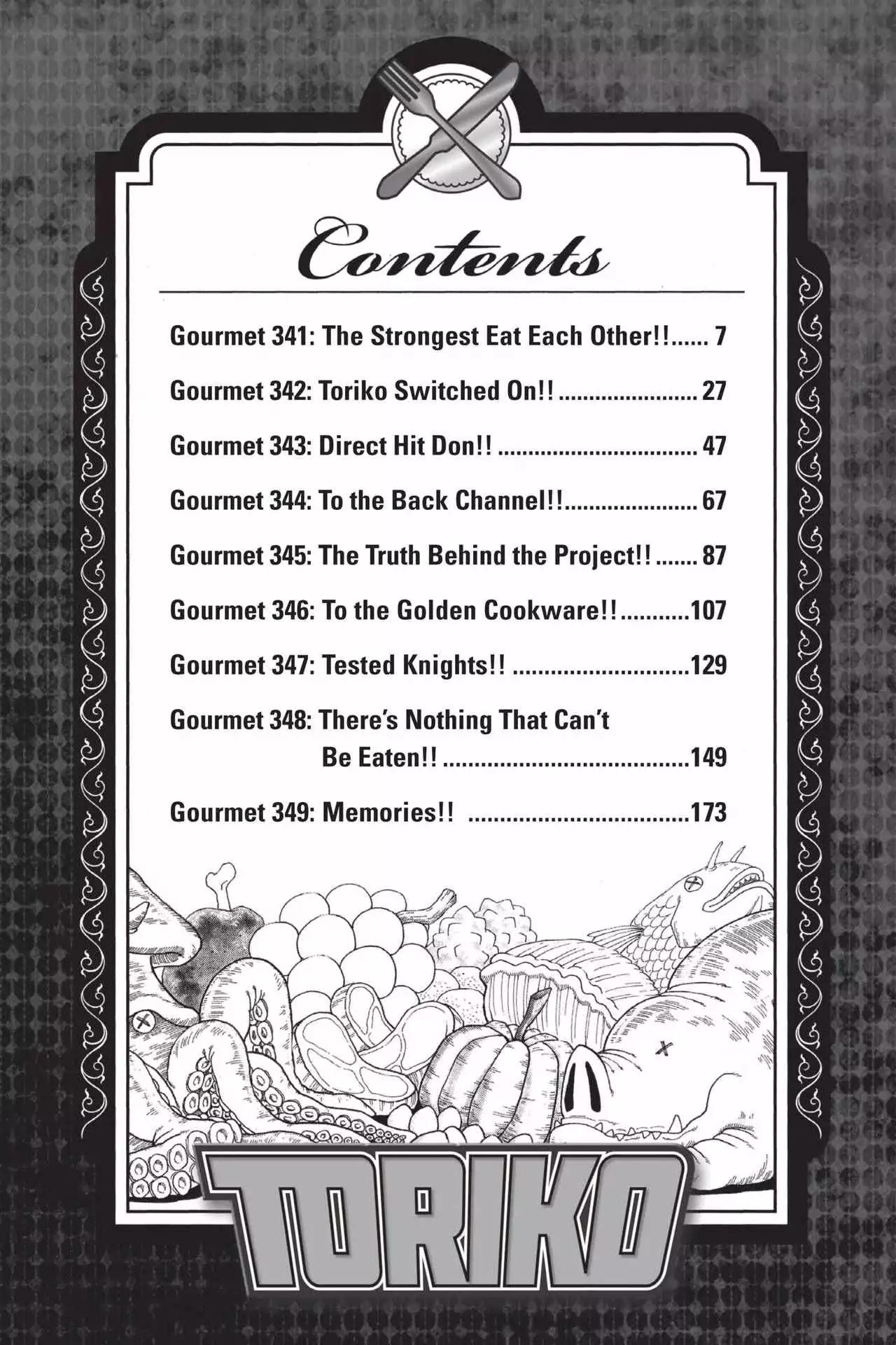 Toriko Chapter 341 page 6 - Chapter 341: Vol.38 Gourmet 341: The Strongest Eat Each Other!!