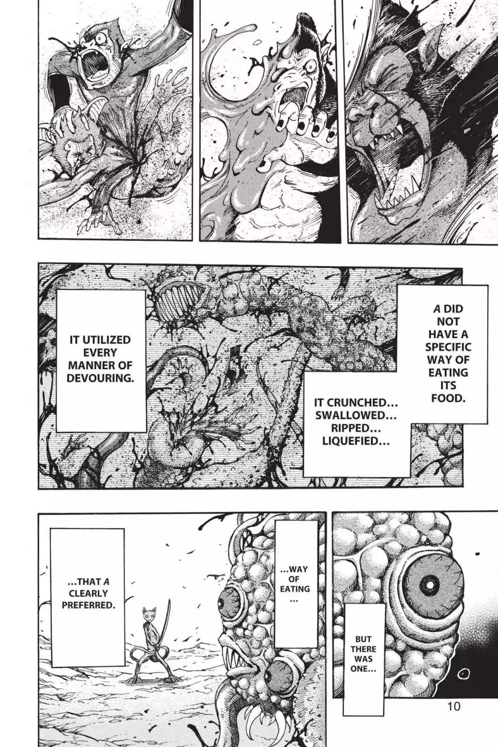 Toriko Chapter 341 page 9 - Chapter 341: Vol.38 Gourmet 341: The Strongest Eat Each Other!!