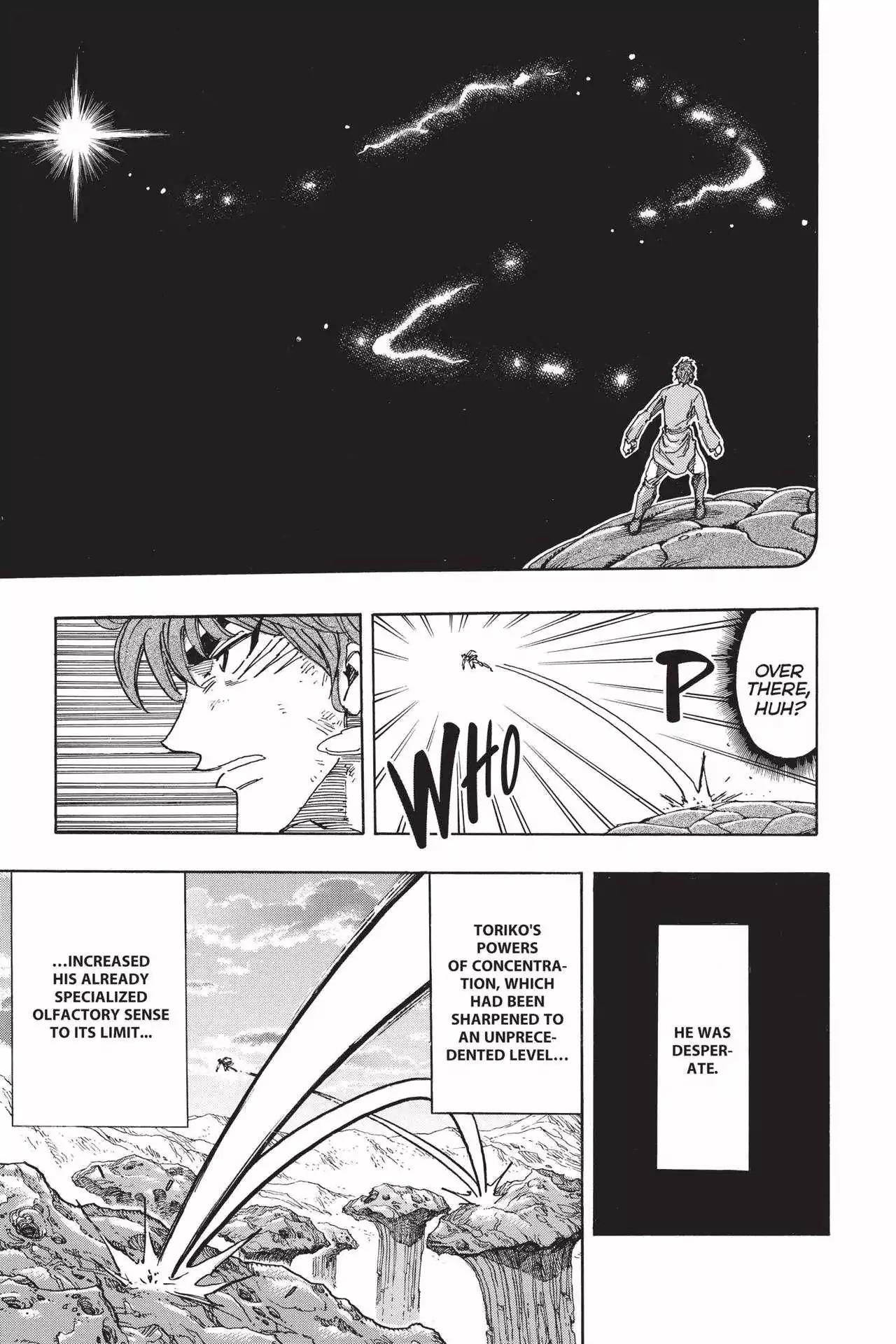Toriko Chapter 342 page 3 - Chapter 342: Vol.38 Gourmet 342: Toriko Switched On!!