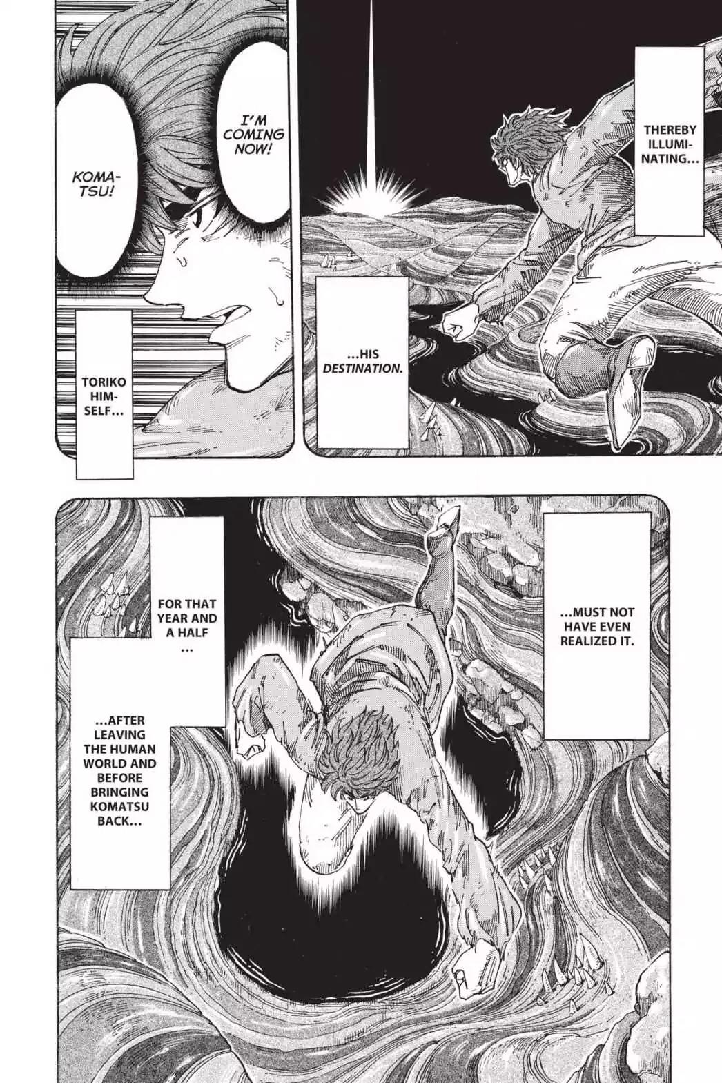 Toriko Chapter 342 page 4 - Chapter 342: Vol.38 Gourmet 342: Toriko Switched On!!