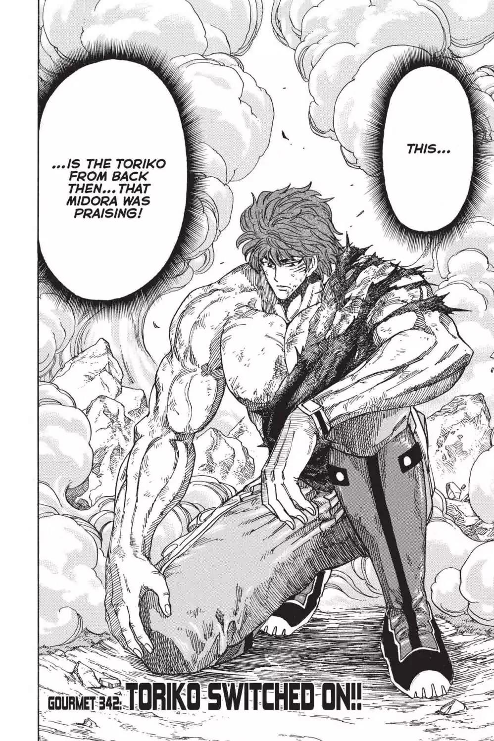 Toriko Chapter 342 page 8 - Chapter 342: Vol.38 Gourmet 342: Toriko Switched On!!