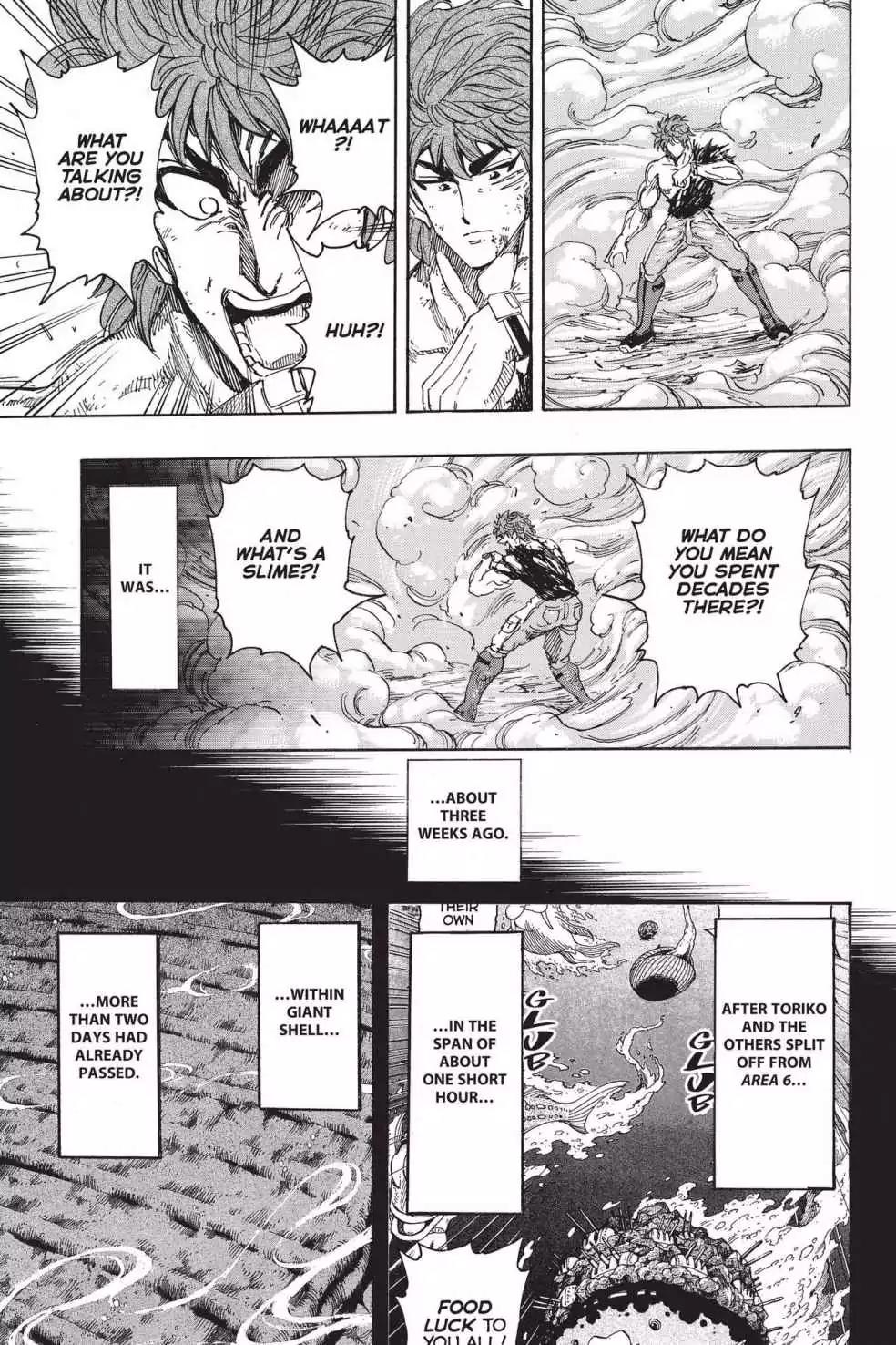 Toriko Chapter 343 page 10 - Chapter 343: Vol.38 Gourmet 343: Direct Hit Don!!