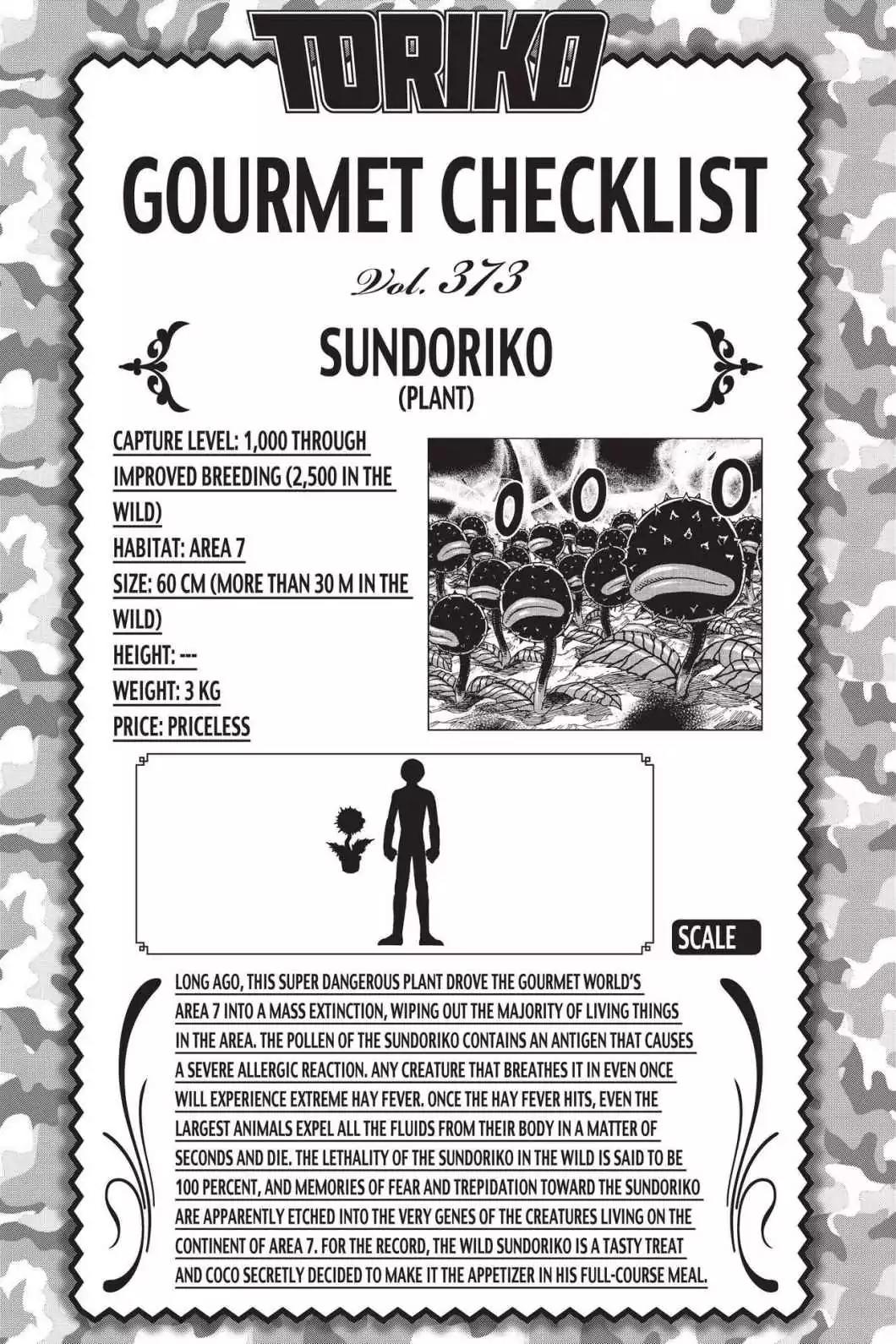 Toriko Chapter 343 page 18 - Chapter 343: Vol.38 Gourmet 343: Direct Hit Don!!