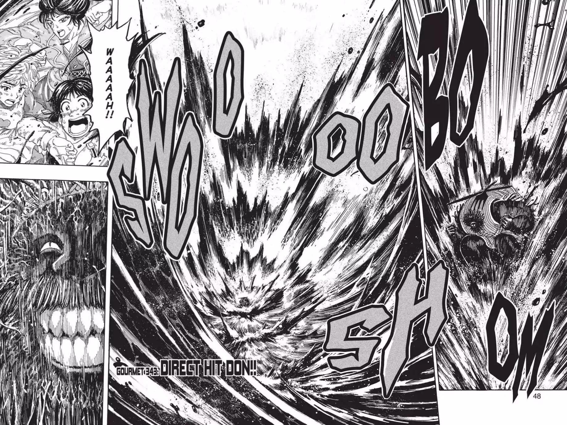 Toriko Chapter 343 page 2 - Chapter 343: Vol.38 Gourmet 343: Direct Hit Don!!