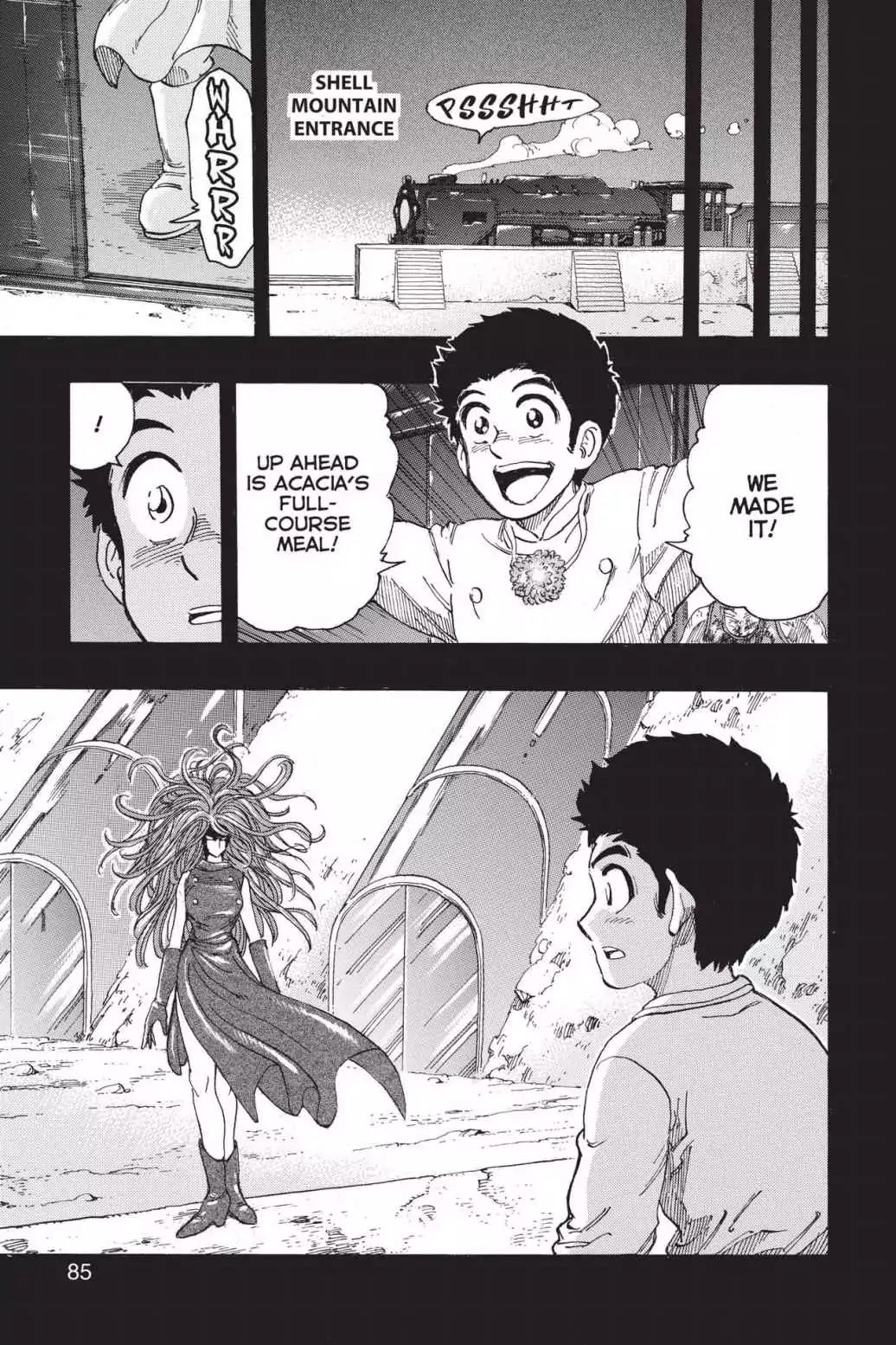 Toriko Chapter 344 page 18 - Chapter 344: Vol.38 Gourmet 344: To the Back Channel!!