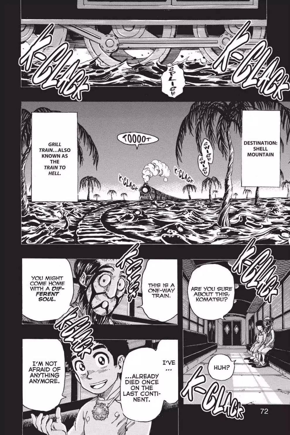 Toriko Chapter 344 page 5 - Chapter 344: Vol.38 Gourmet 344: To the Back Channel!!