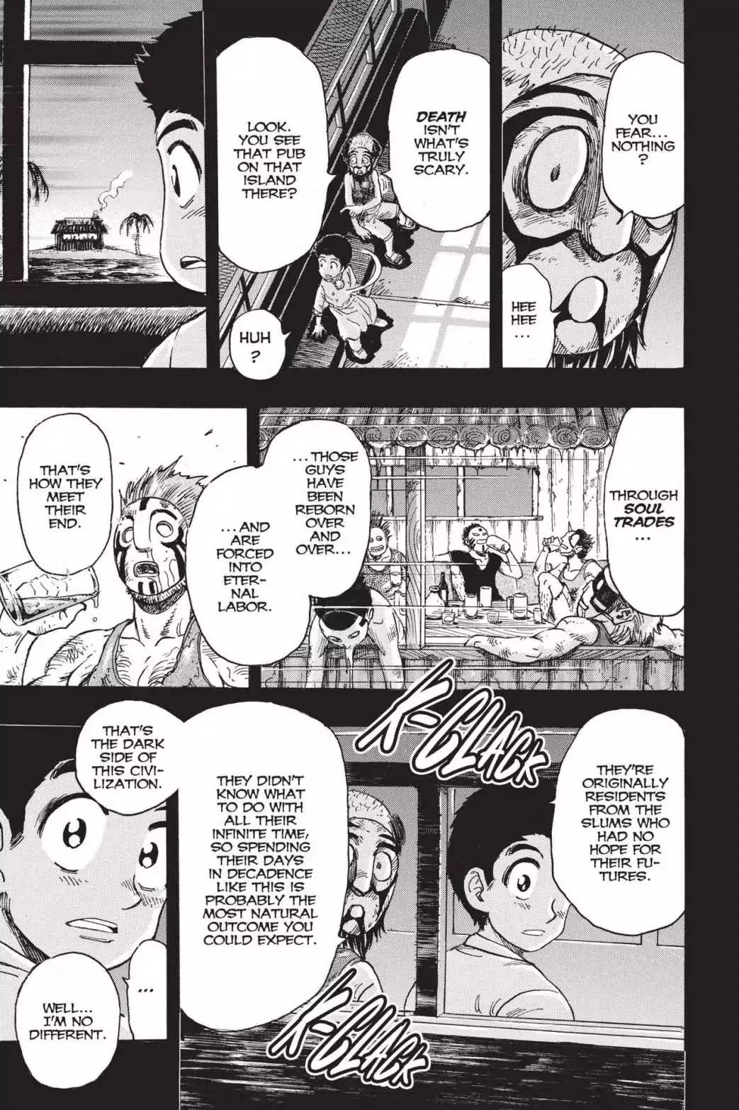Toriko Chapter 344 page 6 - Chapter 344: Vol.38 Gourmet 344: To the Back Channel!!