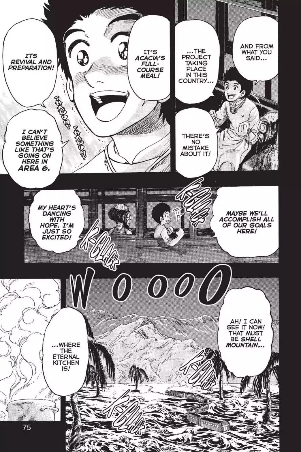 Toriko Chapter 344 page 8 - Chapter 344: Vol.38 Gourmet 344: To the Back Channel!!