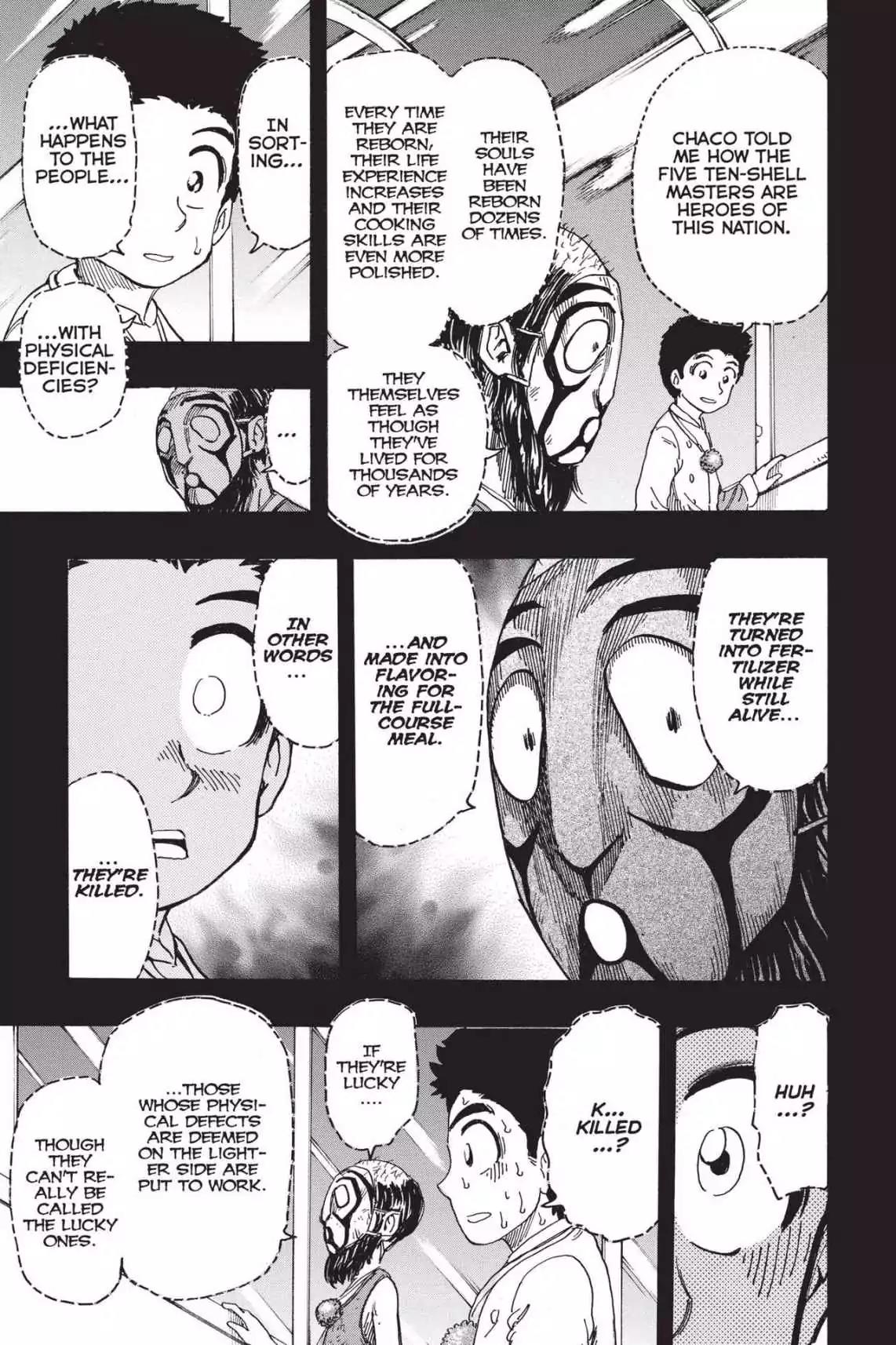 Toriko Chapter 345 page 7 - Chapter 345: Vol.38 Gourmet 345: The Truth Behind the Project!!