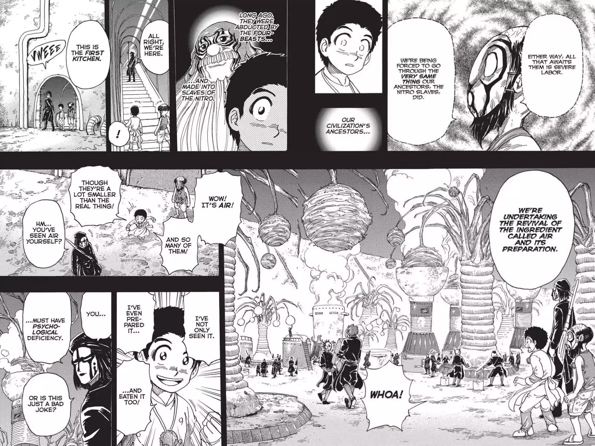 Toriko Chapter 345 page 8 - Chapter 345: Vol.38 Gourmet 345: The Truth Behind the Project!!