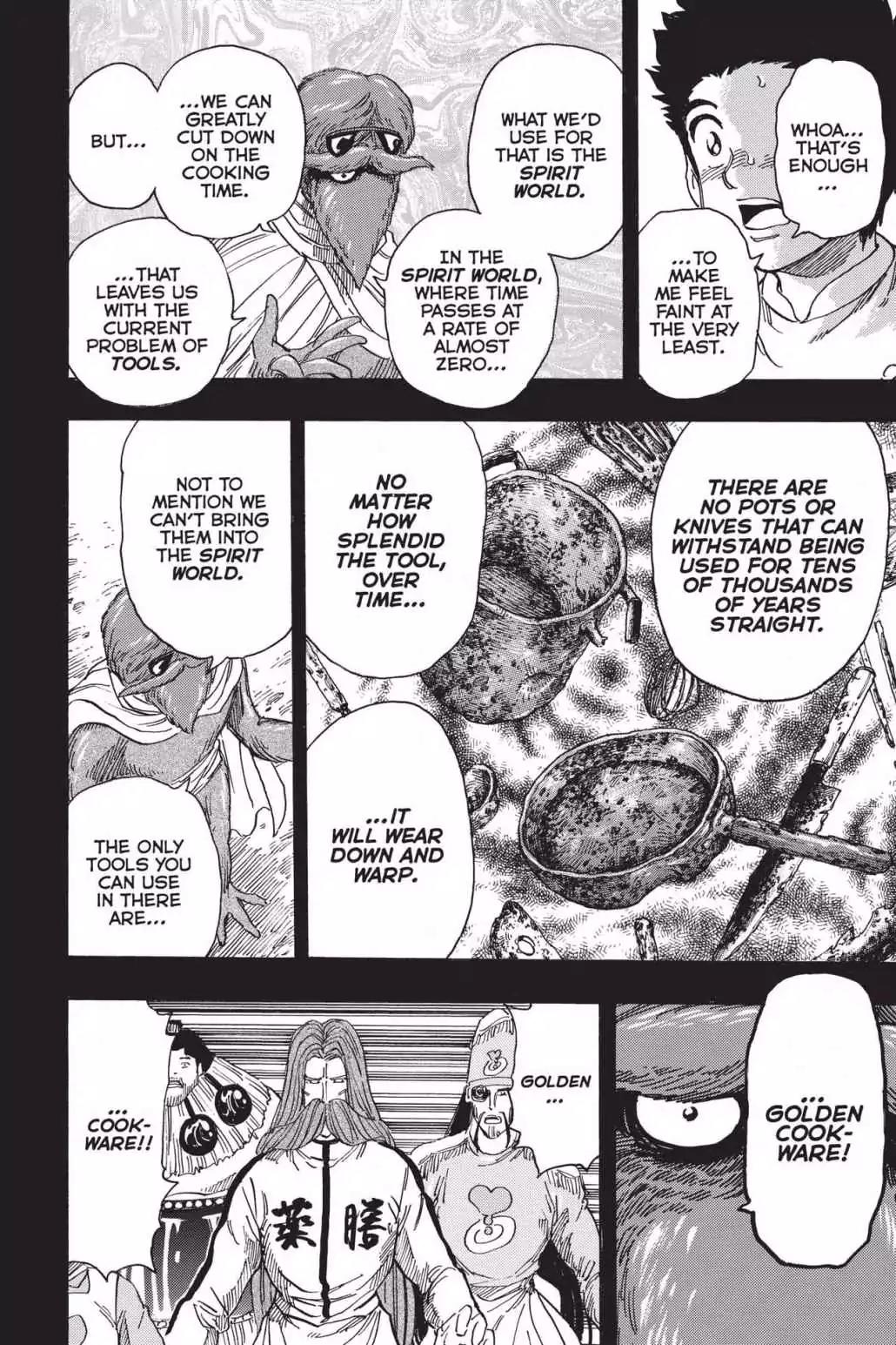 Toriko Chapter 346 page 14 - Chapter 346: Vol.38 Gourmet 346: To the Golden Cookware!!