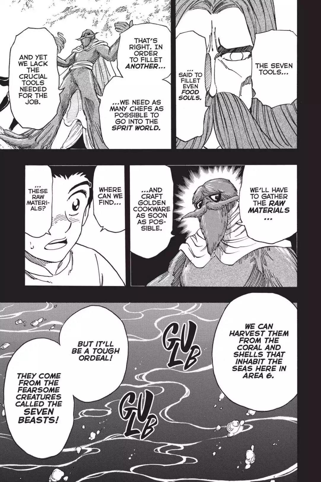 Toriko Chapter 346 page 15 - Chapter 346: Vol.38 Gourmet 346: To the Golden Cookware!!