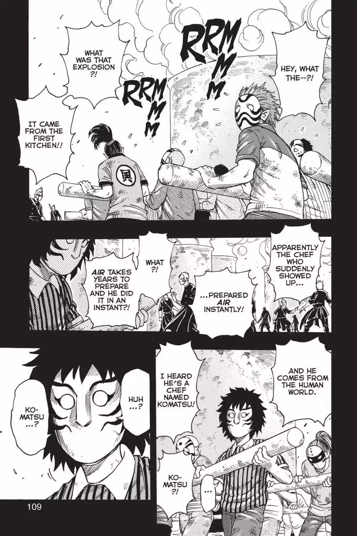 Toriko Chapter 346 page 3 - Chapter 346: Vol.38 Gourmet 346: To the Golden Cookware!!