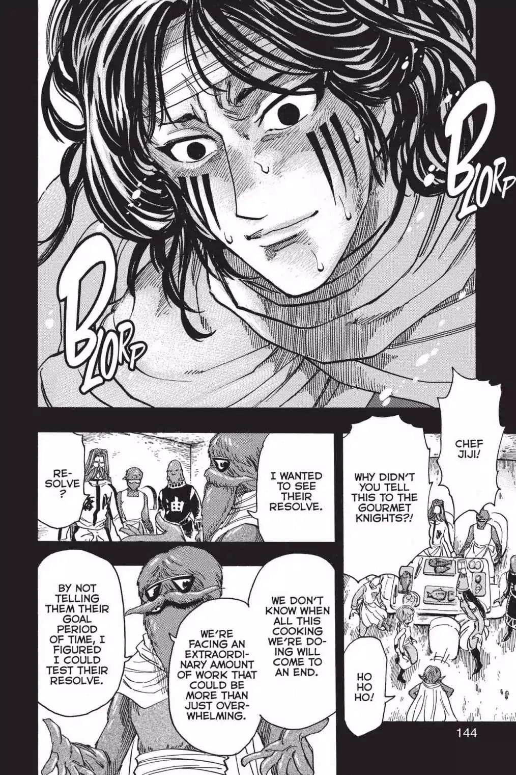 Toriko Chapter 347 page 16 - Chapter 347: Vol.38 Gourmet 347: Tested Knights!!