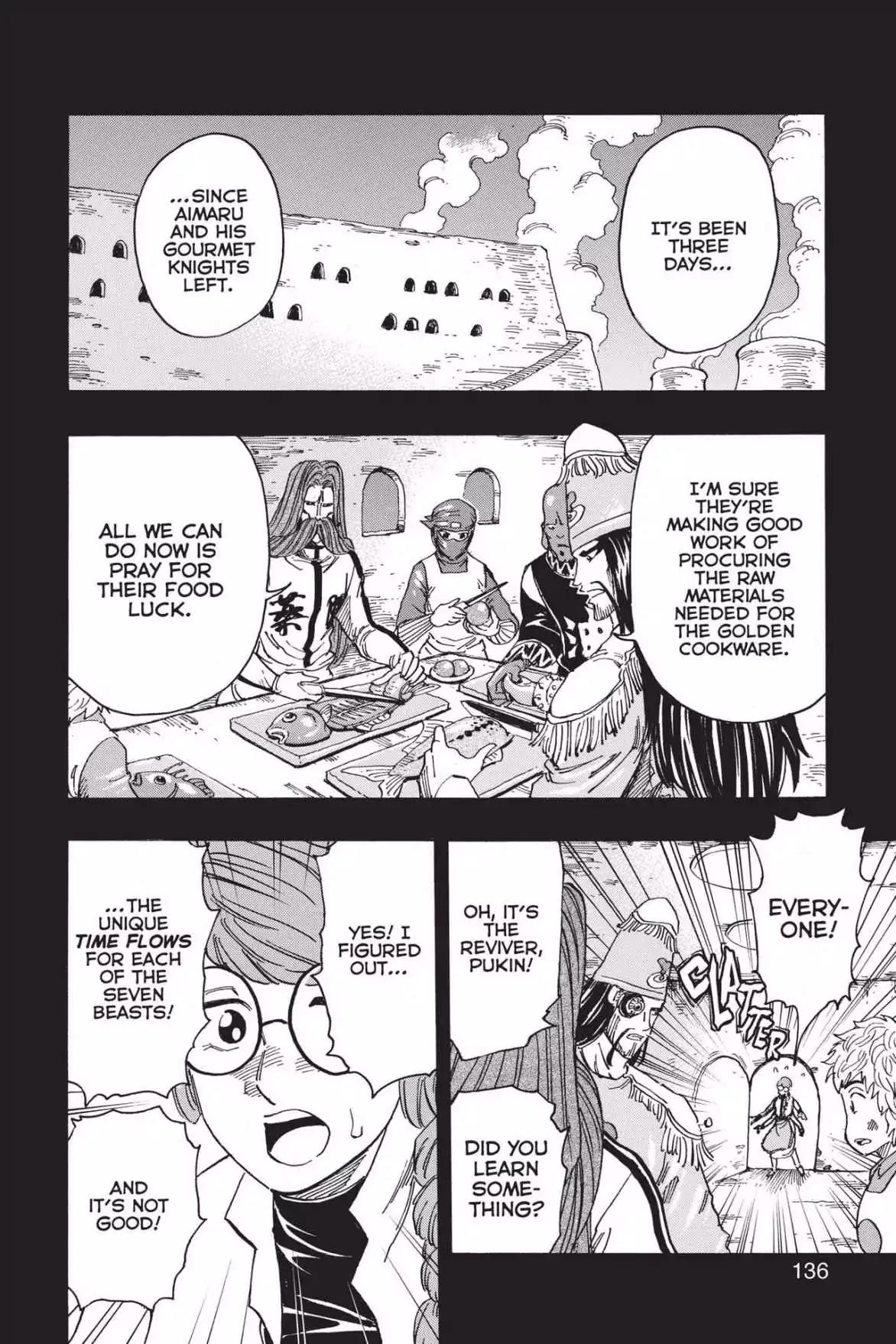 Toriko Chapter 347 page 8 - Chapter 347: Vol.38 Gourmet 347: Tested Knights!!