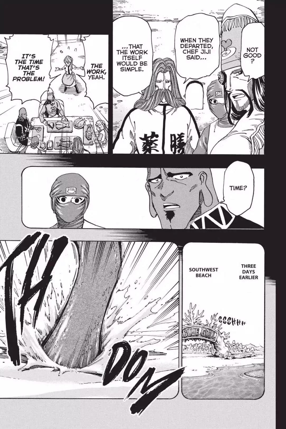 Toriko Chapter 347 page 9 - Chapter 347: Vol.38 Gourmet 347: Tested Knights!!