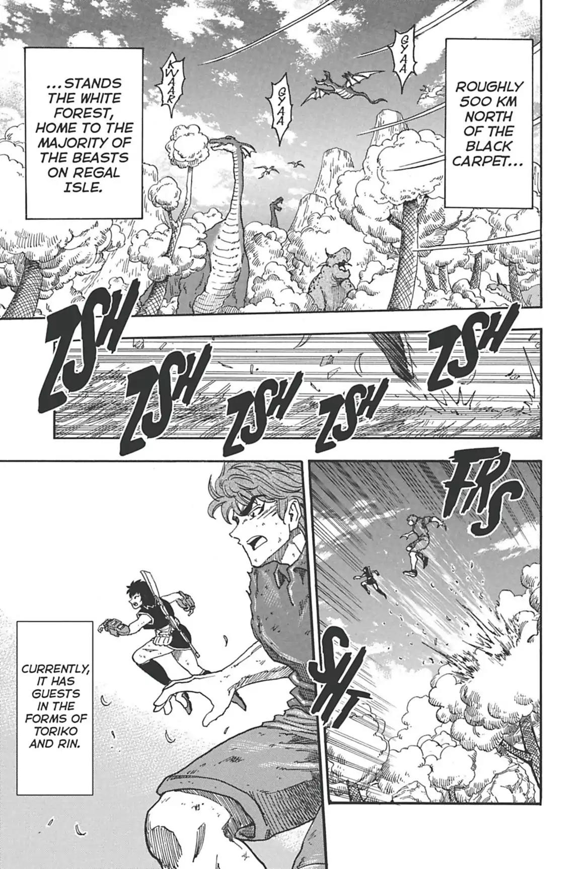 Toriko Chapter 35 page 10 - Chapter 35: Vol.5 Gourmet 35: The Regal Plateau!!