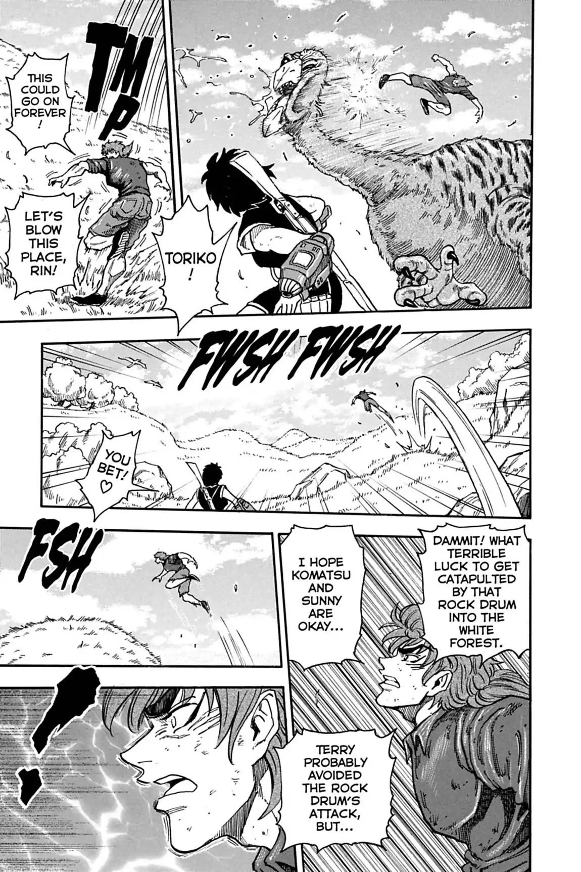 Toriko Chapter 35 page 14 - Chapter 35: Vol.5 Gourmet 35: The Regal Plateau!!