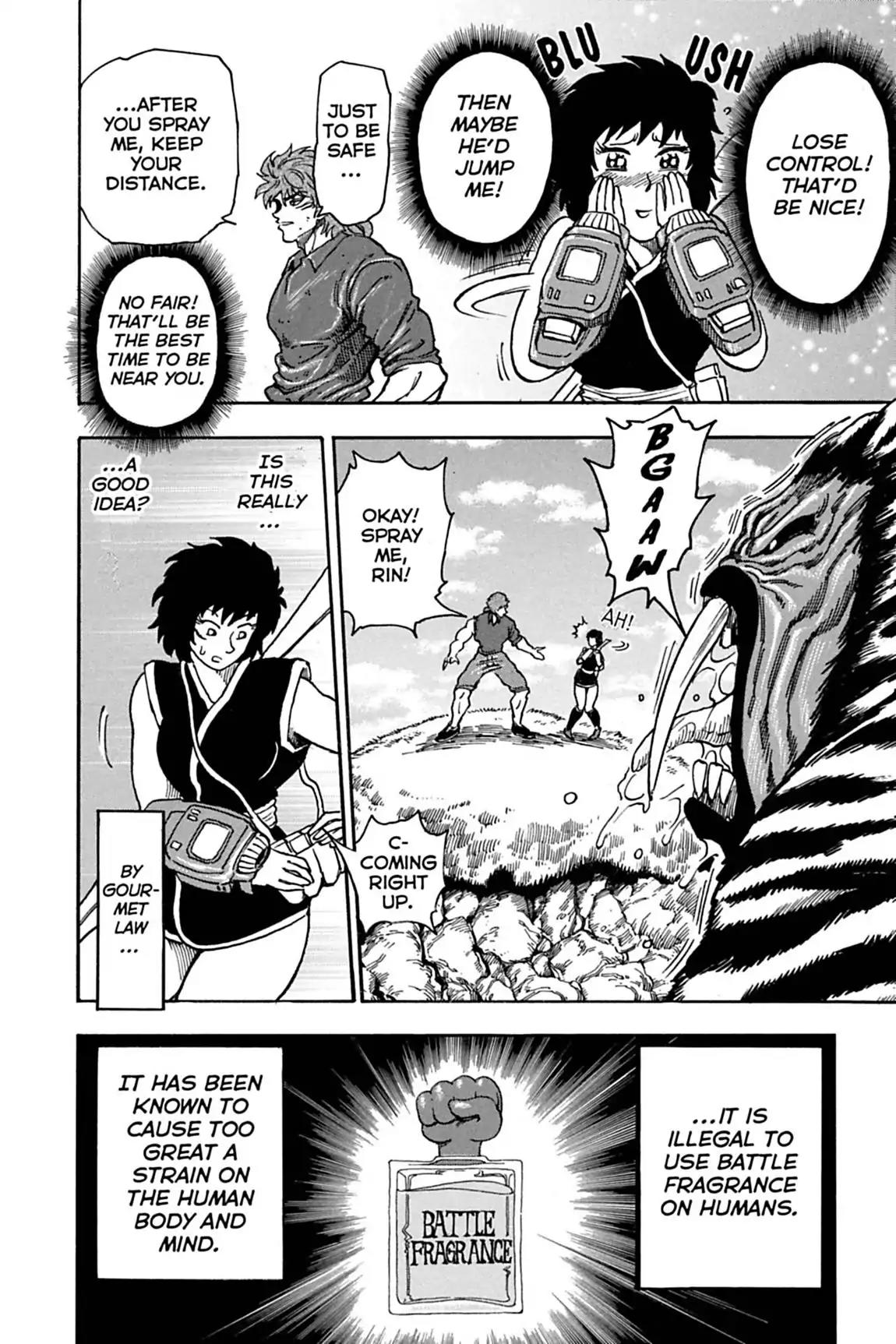 Toriko Chapter 35 page 16 - Chapter 35: Vol.5 Gourmet 35: The Regal Plateau!!
